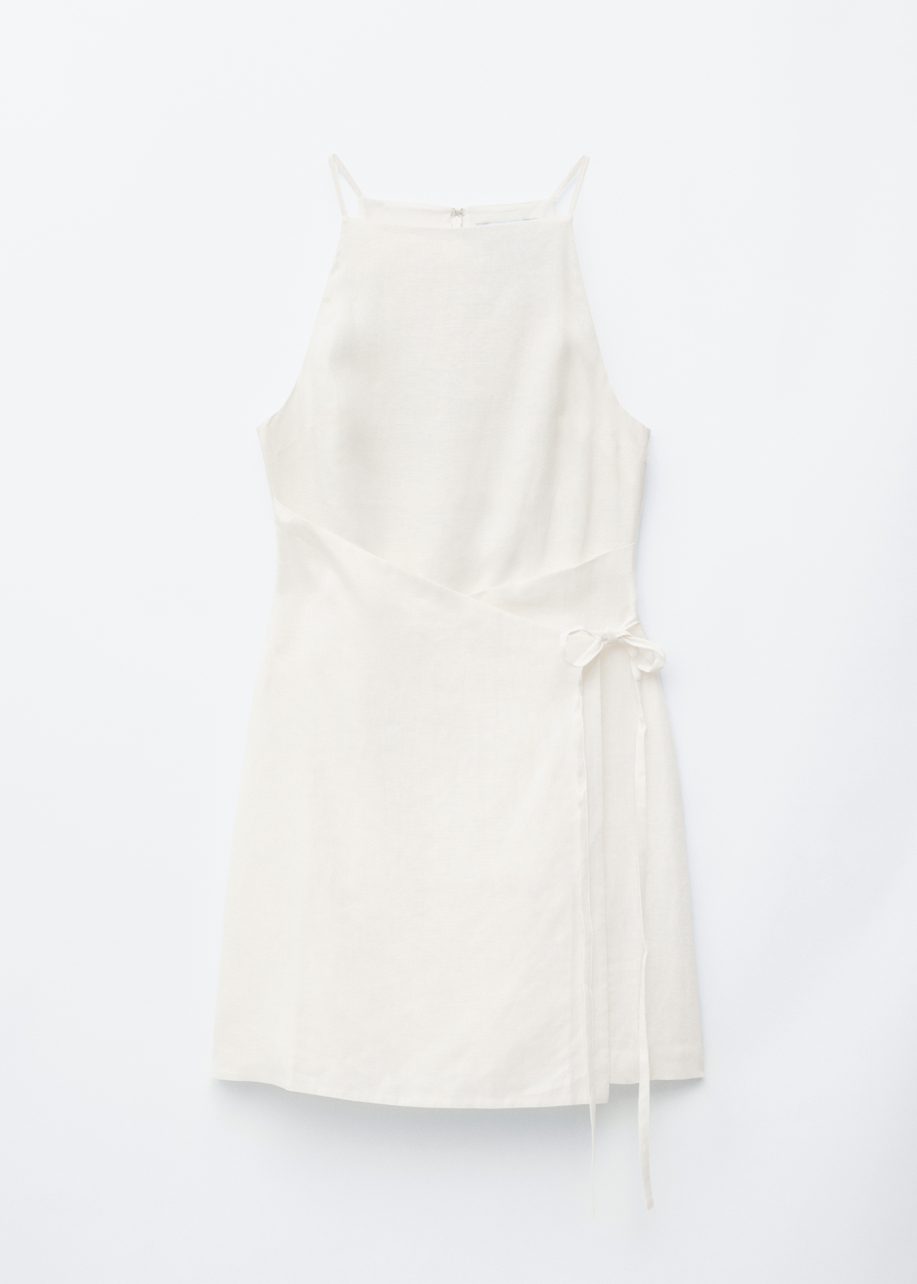 Mini abito in lino - Bianco
