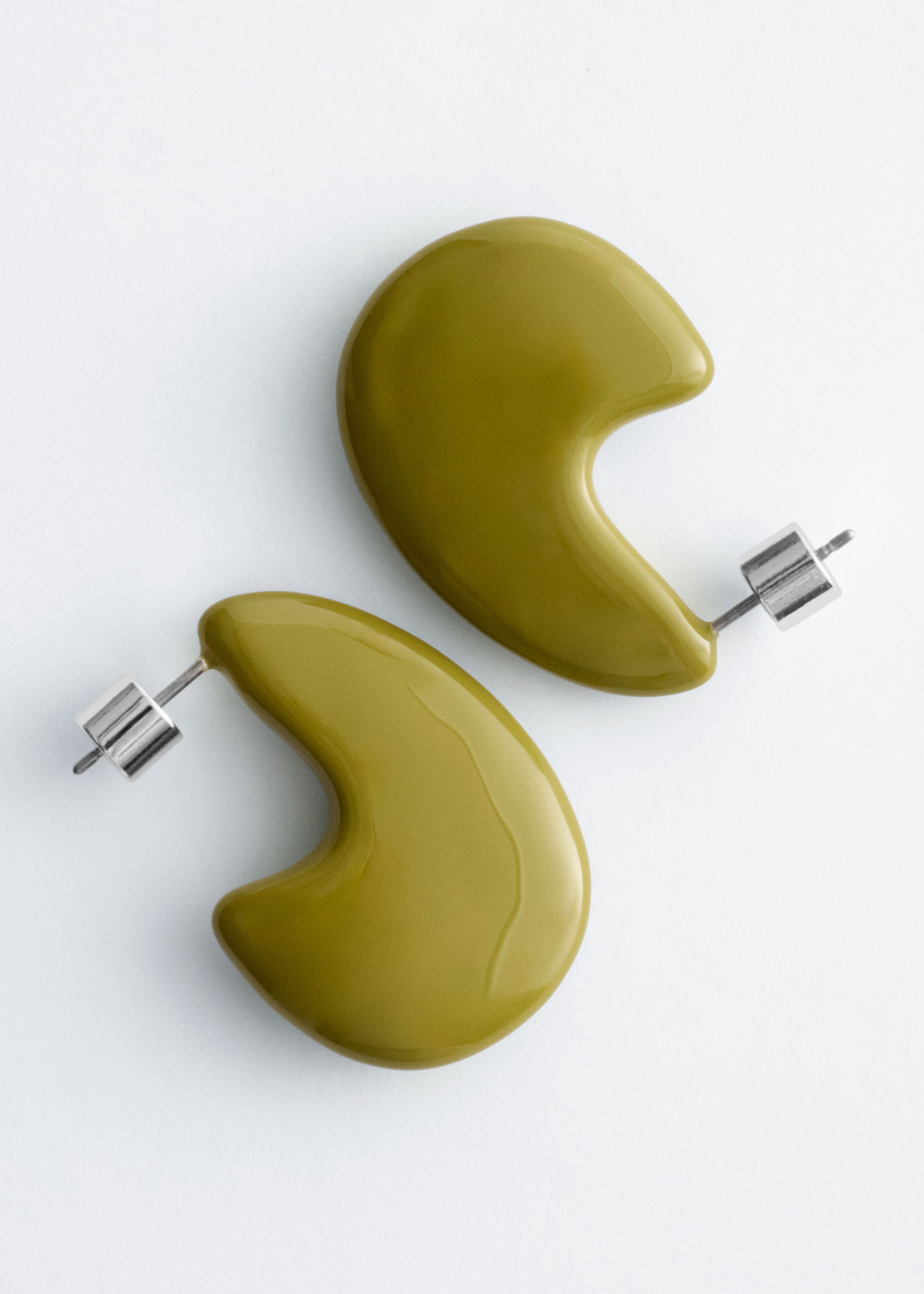 Image of Chunky Droplet Earrings