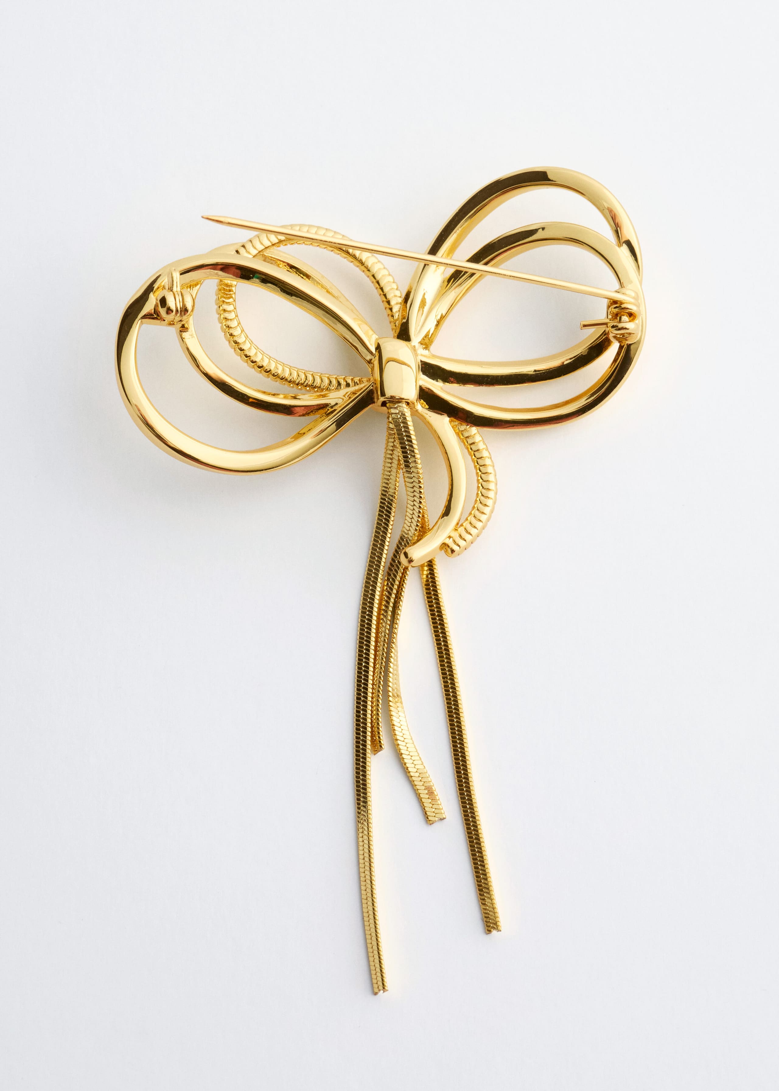 Bow Brooch - {{variantName}} - Descriptive Detail