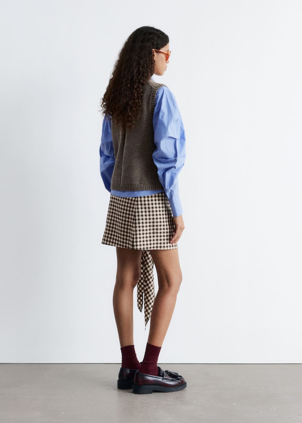 Image of Knitted Sweater Vest