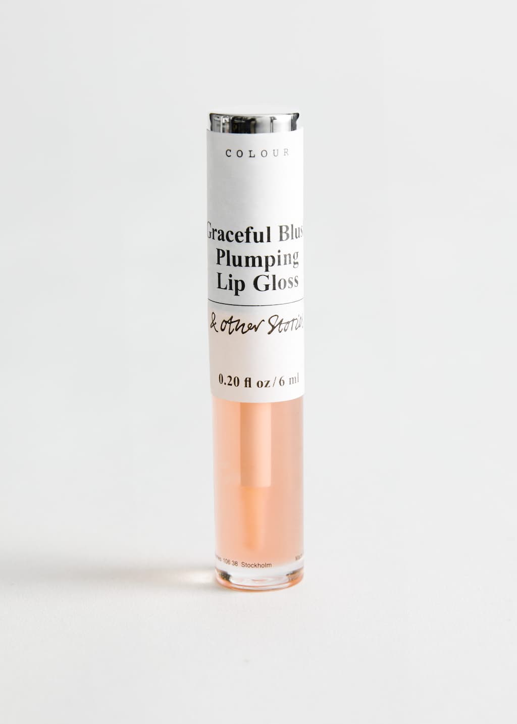 Brillo labial voluminizador transparente - Cherry Sheer - Bodegón