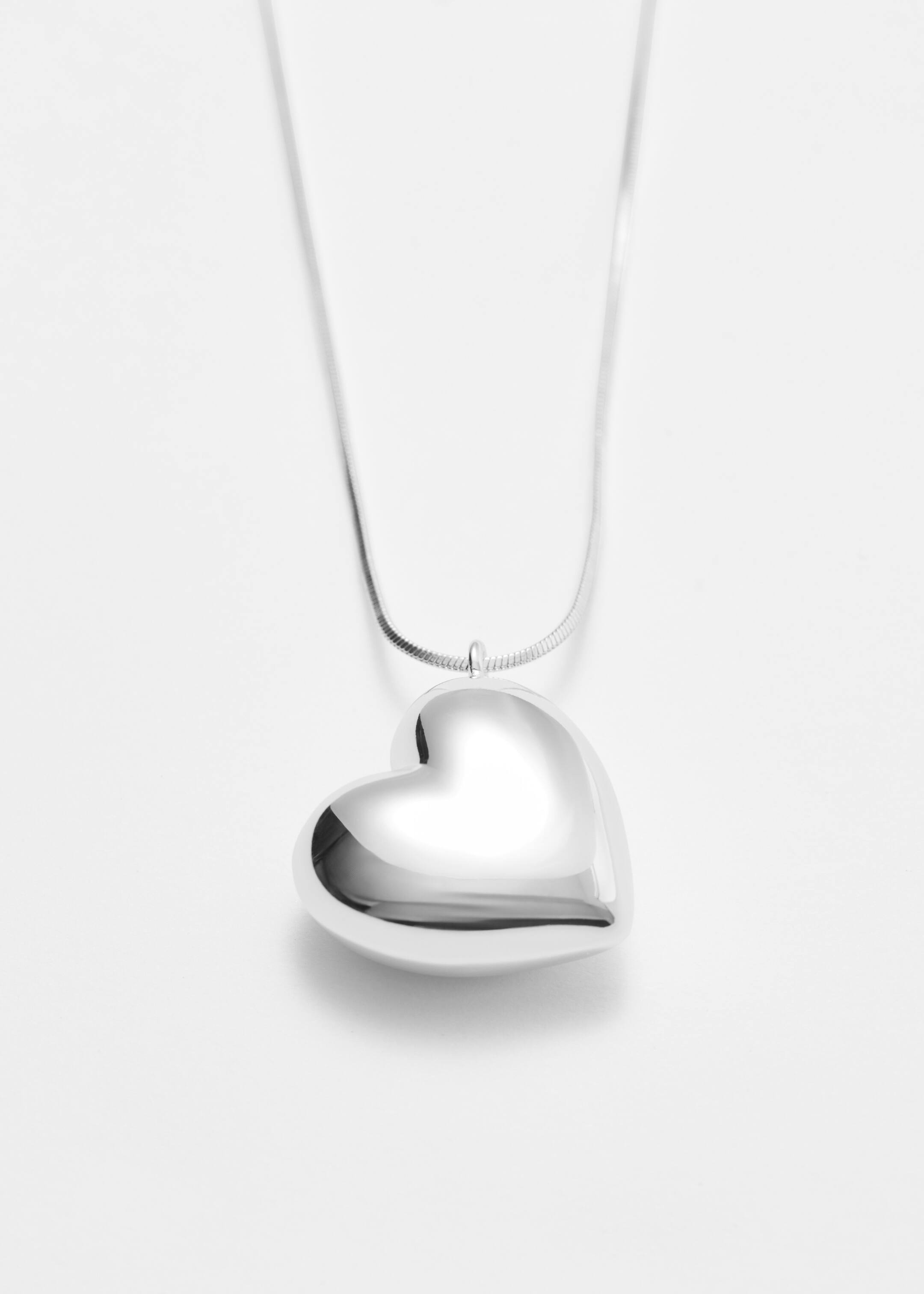 Agrandir l'image: Collier à pendentif en cœur - Argenté - FEMME | H&M FR 2