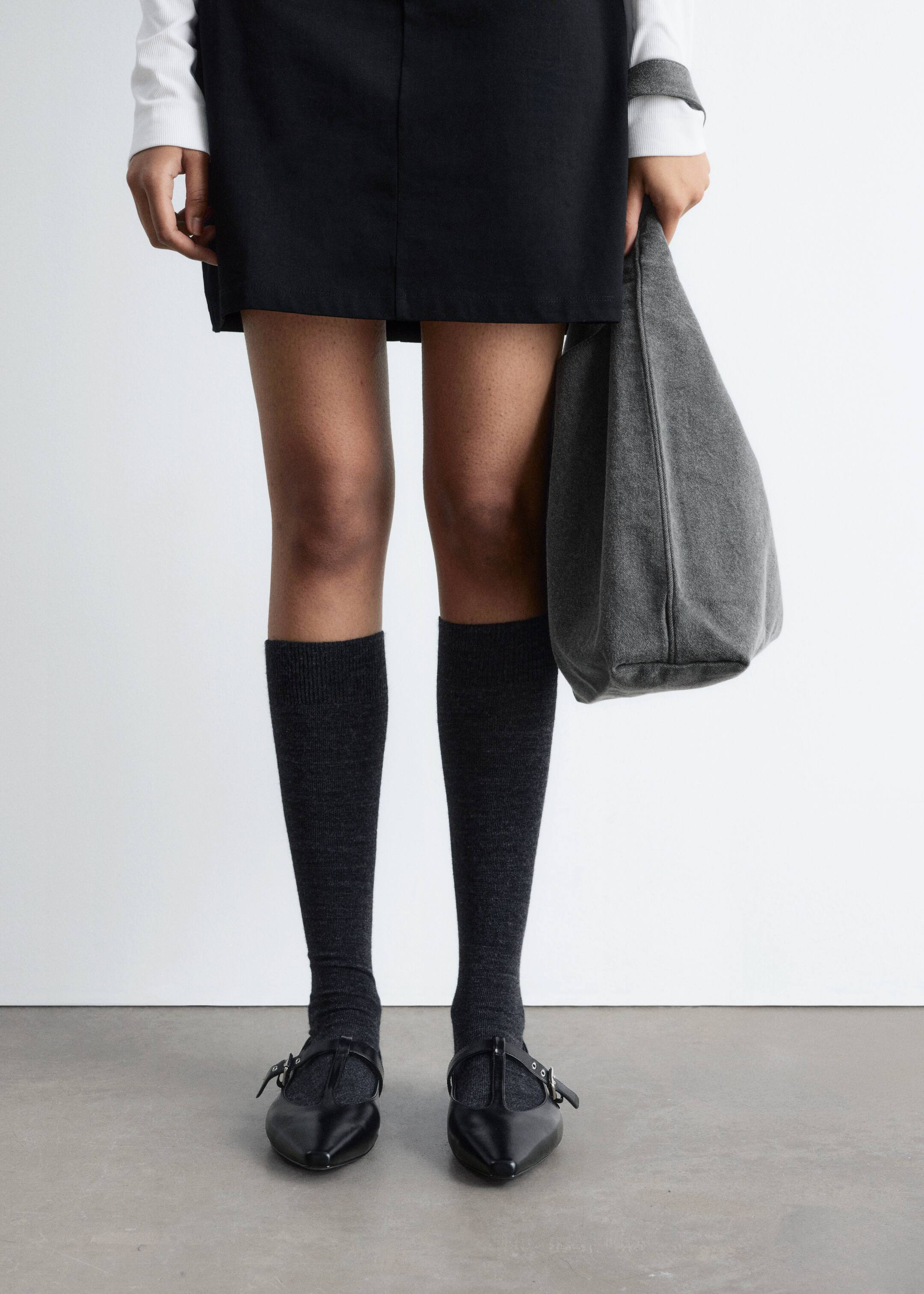 Ver imagem maior: Mala tote em ganga com lavagem - Cinzento - SENHORA | H&M PT 1