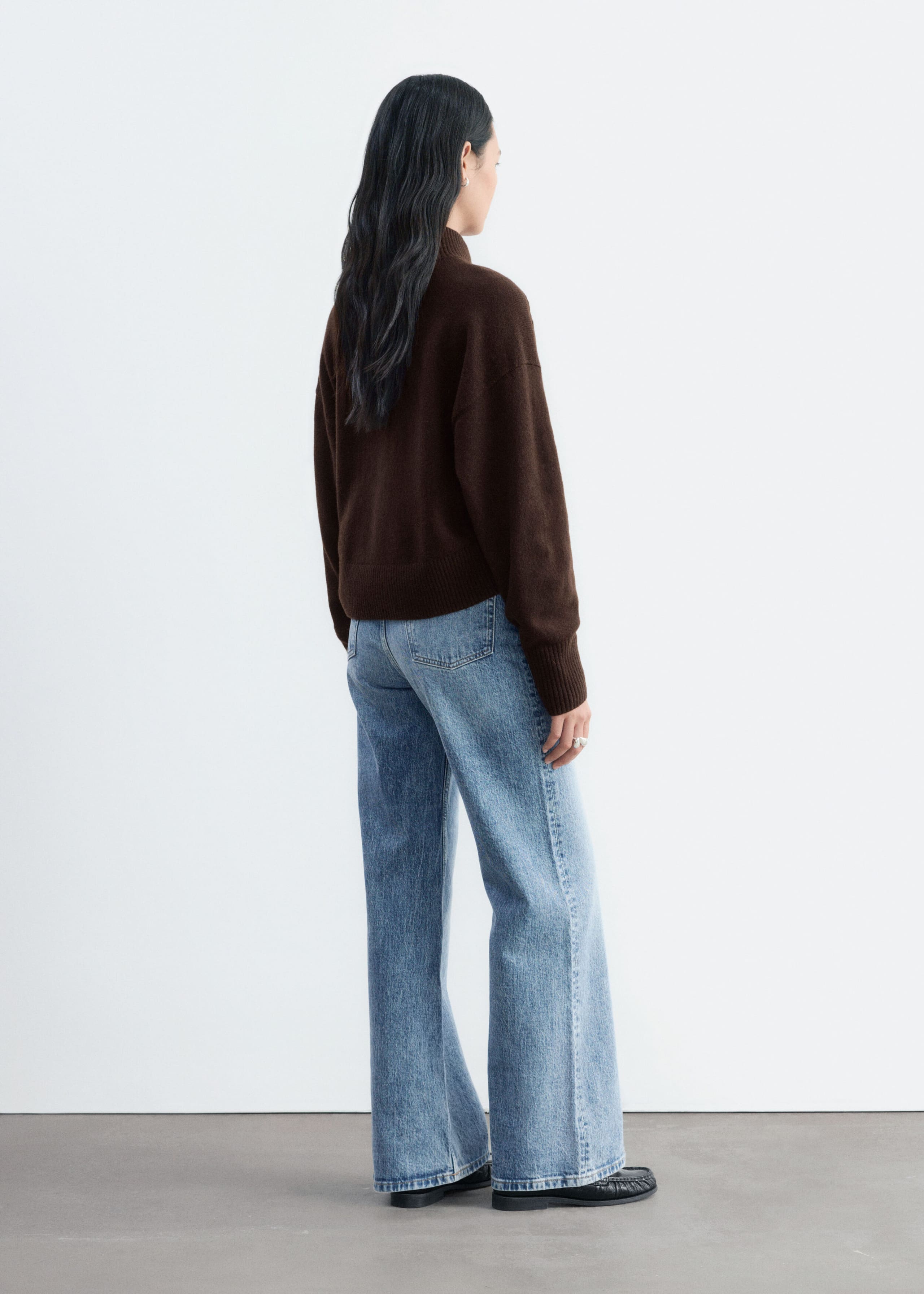 Wide-Leg Jeans - Light blue - Lookbook