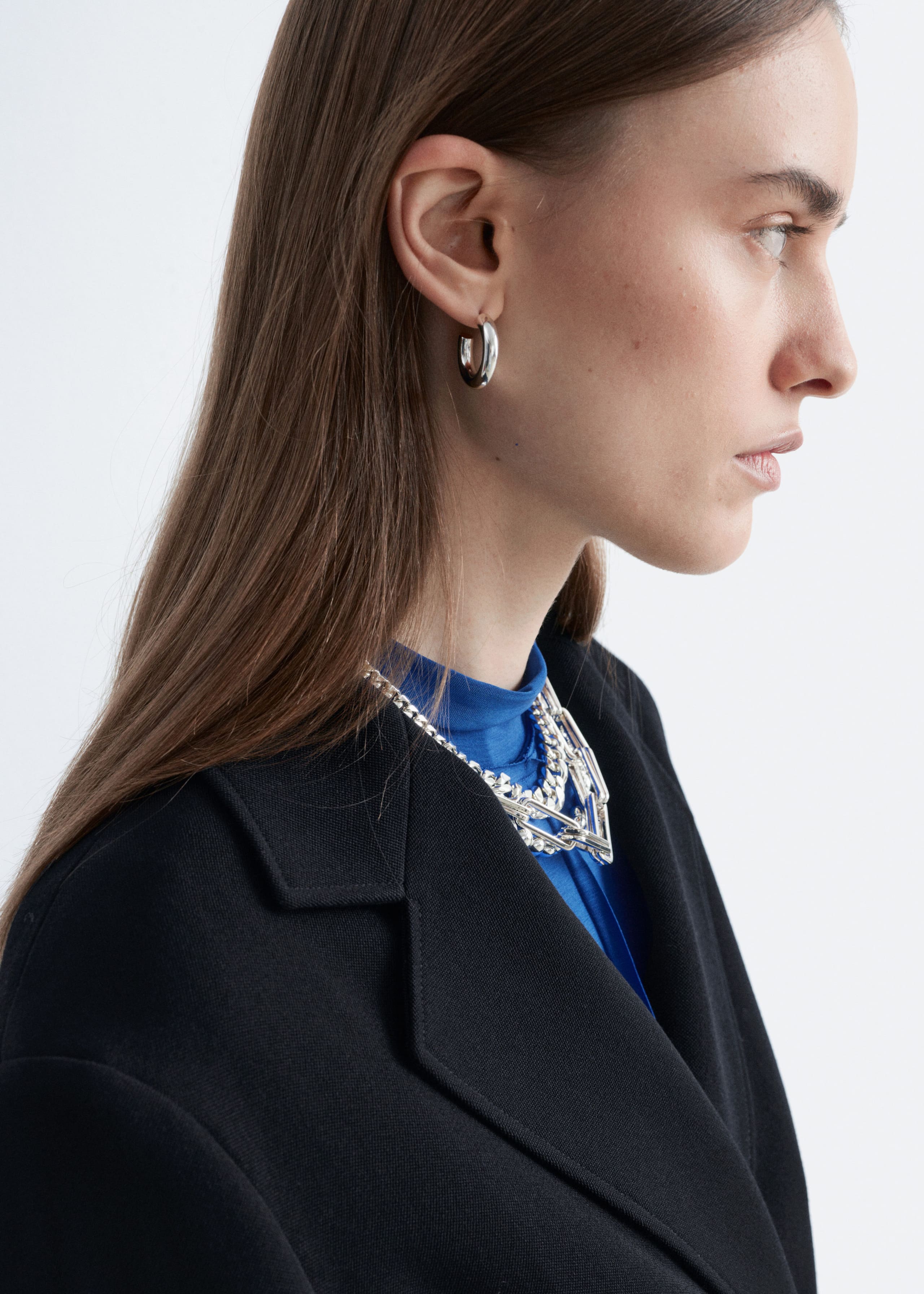 Image of Wool Tie-Belt Blazer