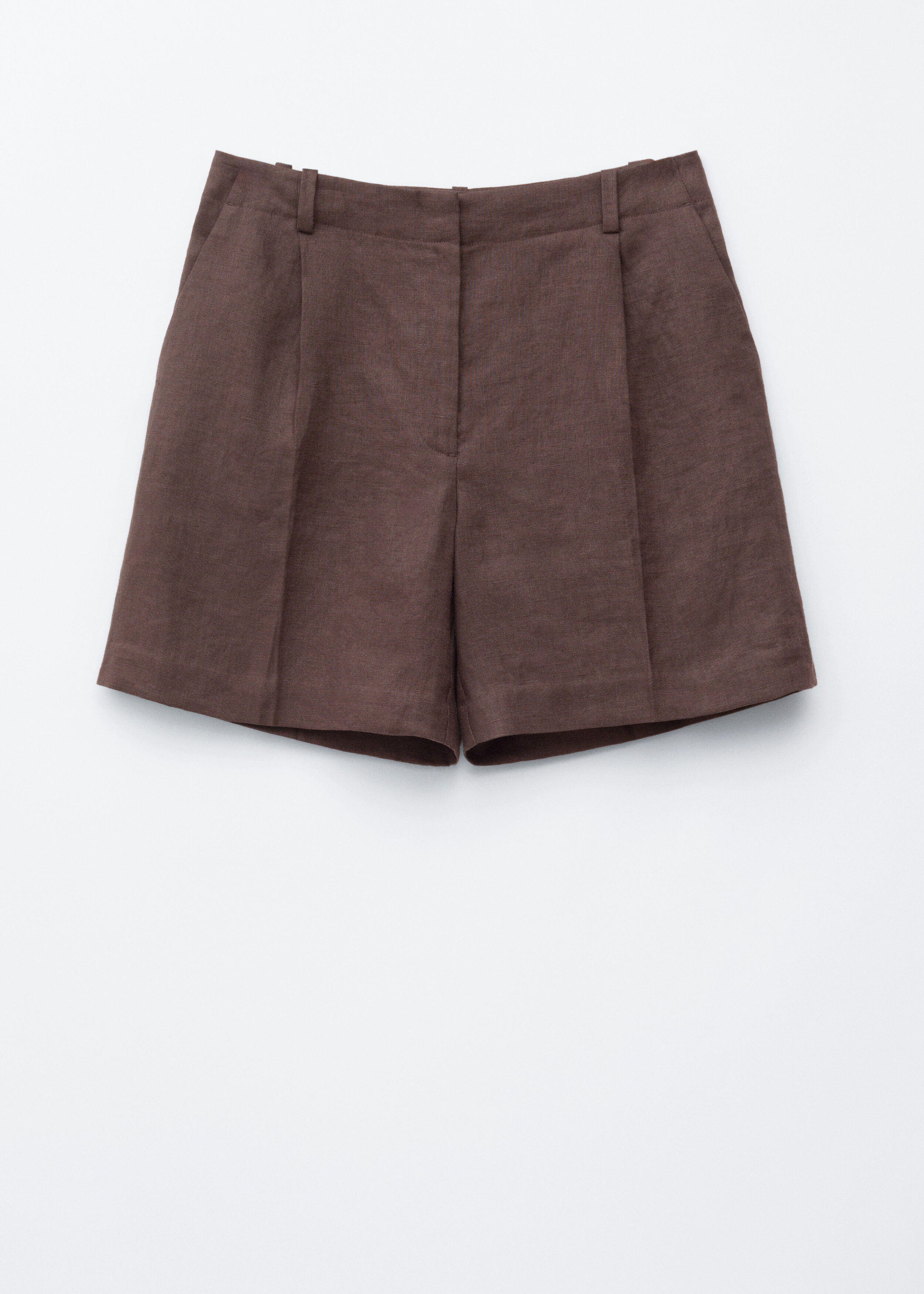 Tailored Linen Shorts
