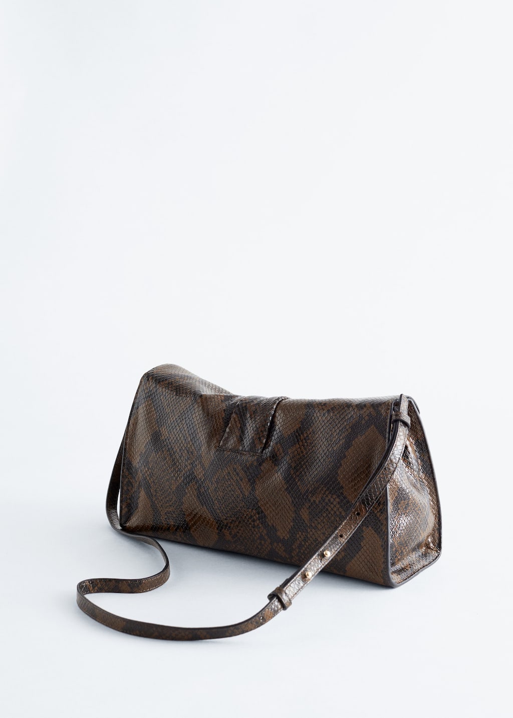 Image of Clutch i mjukt läder
