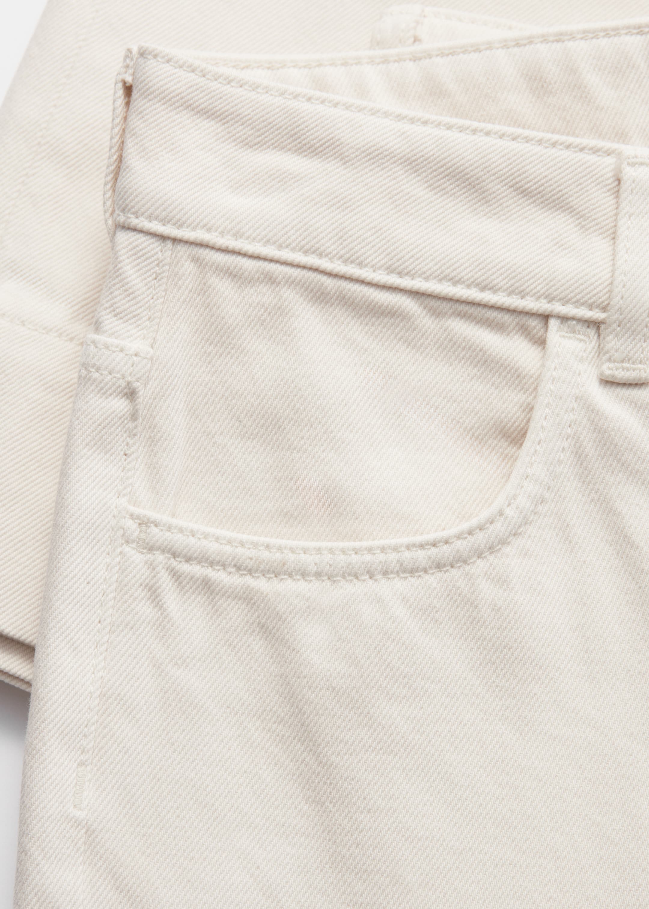 Visualizza immagine più grande: Jeans cropped dritti - Crema - DONNA | H&M IT 7