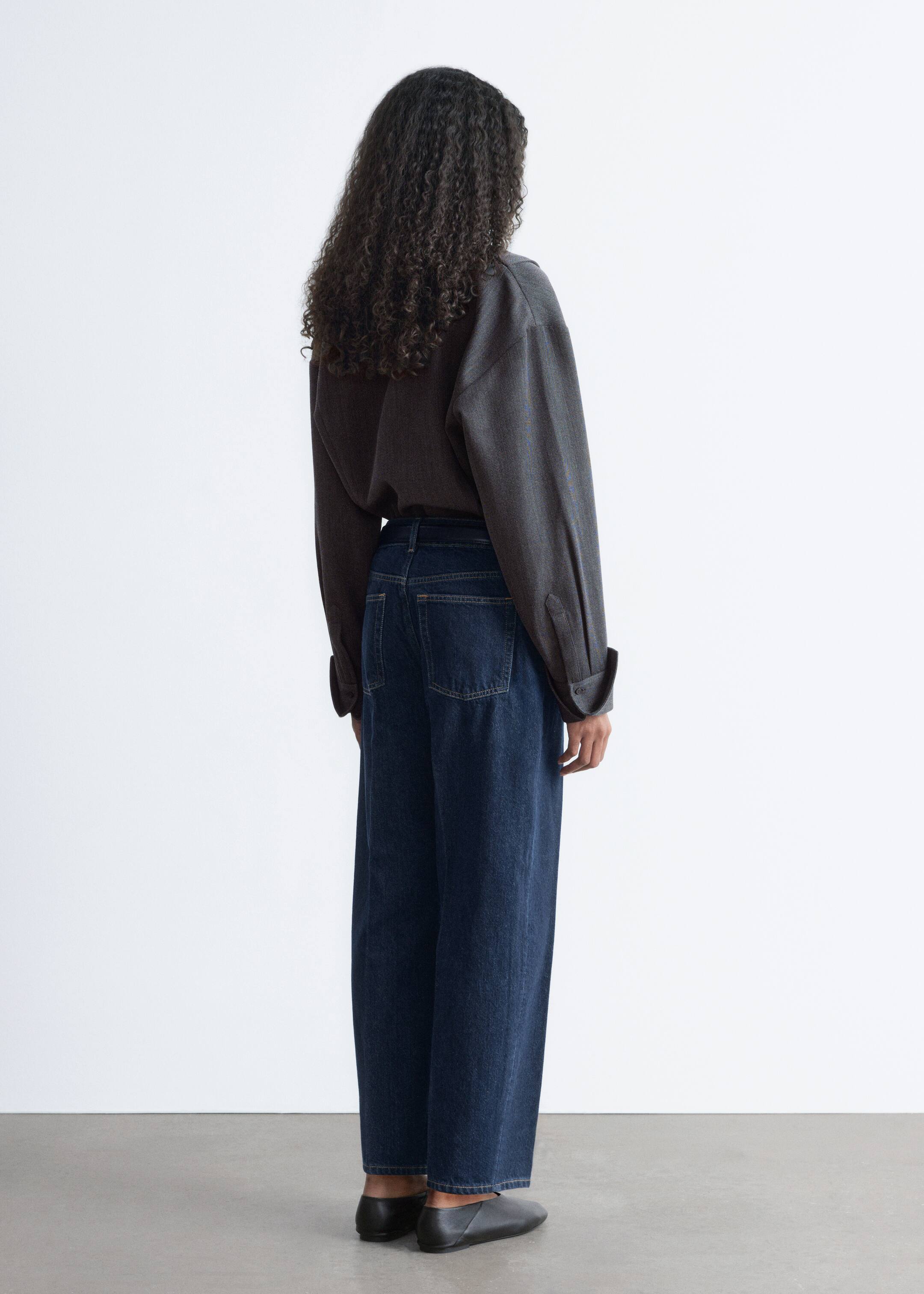 Vezi imaginea mai mare: Blugi conici - Albastru mediu - FEMEI | H&M RO 7