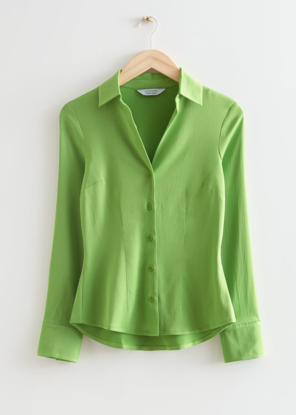 Fitted Shirt - Green - Still Life
