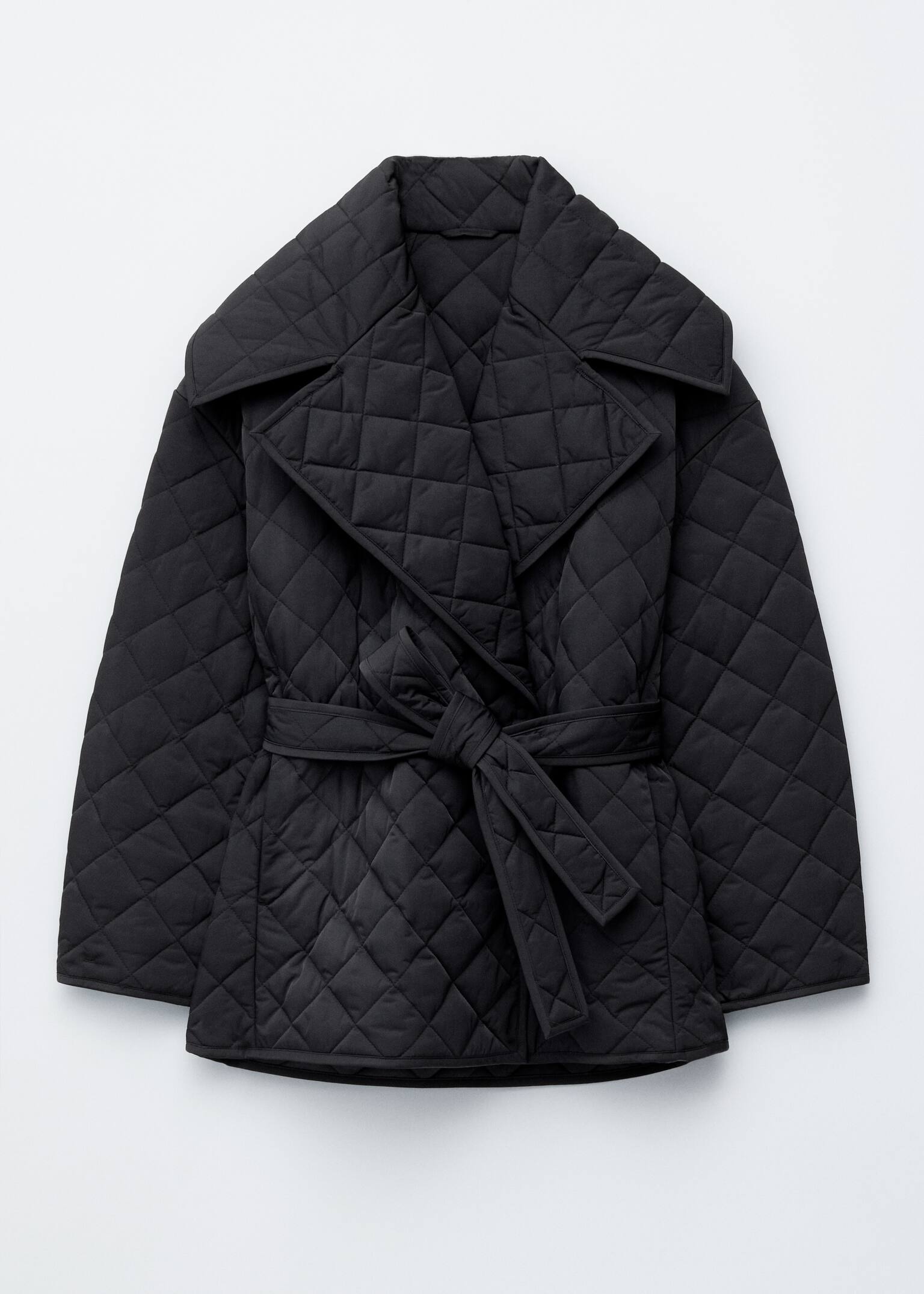 Chaqueta acolchada - Negro/Verde caqui - 8