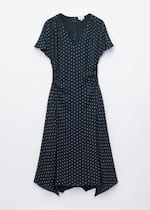 Dark Blue/Dots
