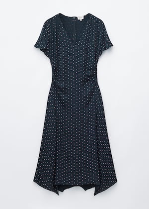 Dark Blue/Dots