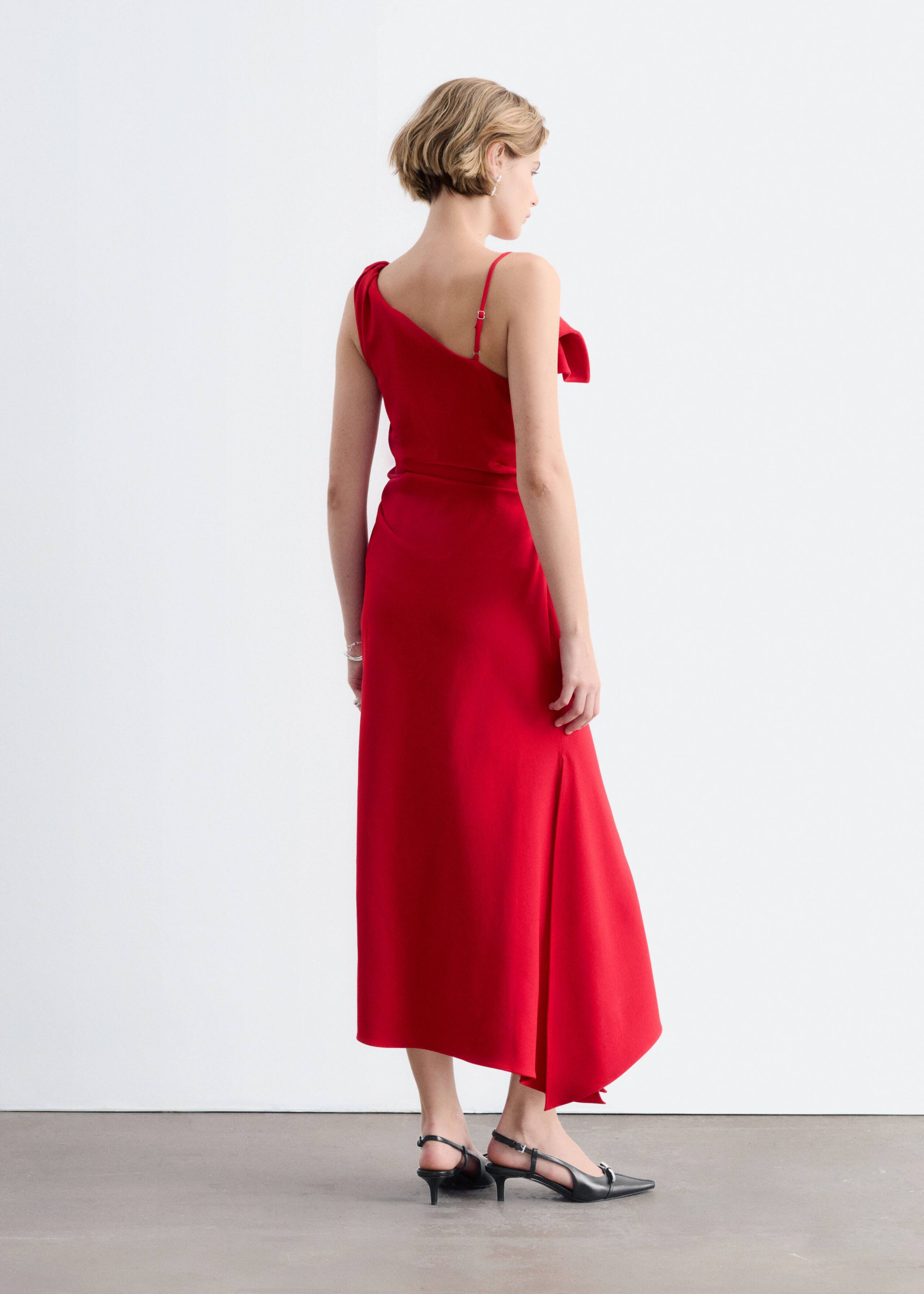 Twist-Strap Dress - Red - Lookbook