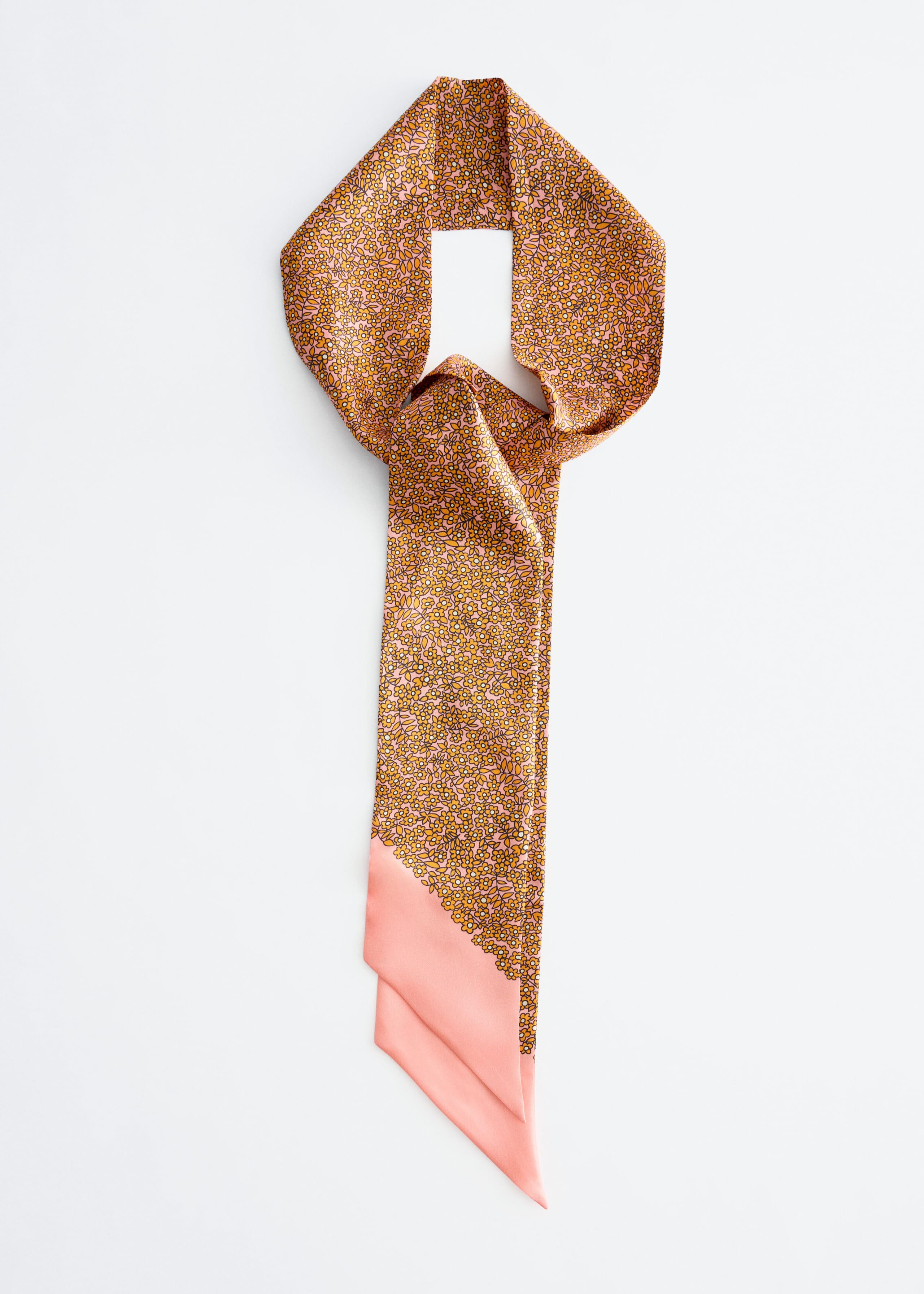 Image of Schmales Seidentuch mit Print