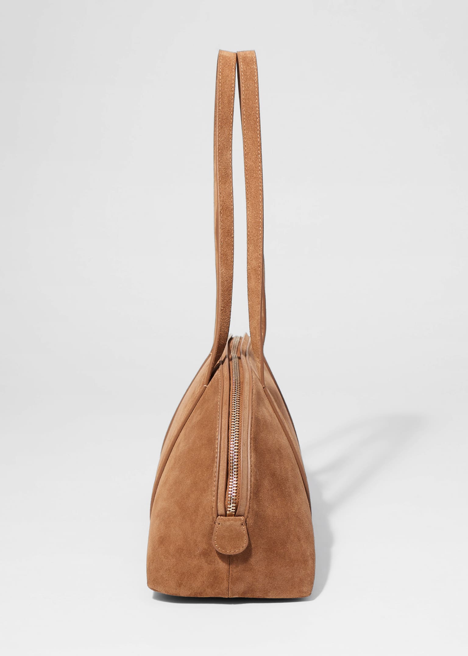 Σουέτ Bowling Bag - Καφέ/Καφέ/Γαλάζιο - 4