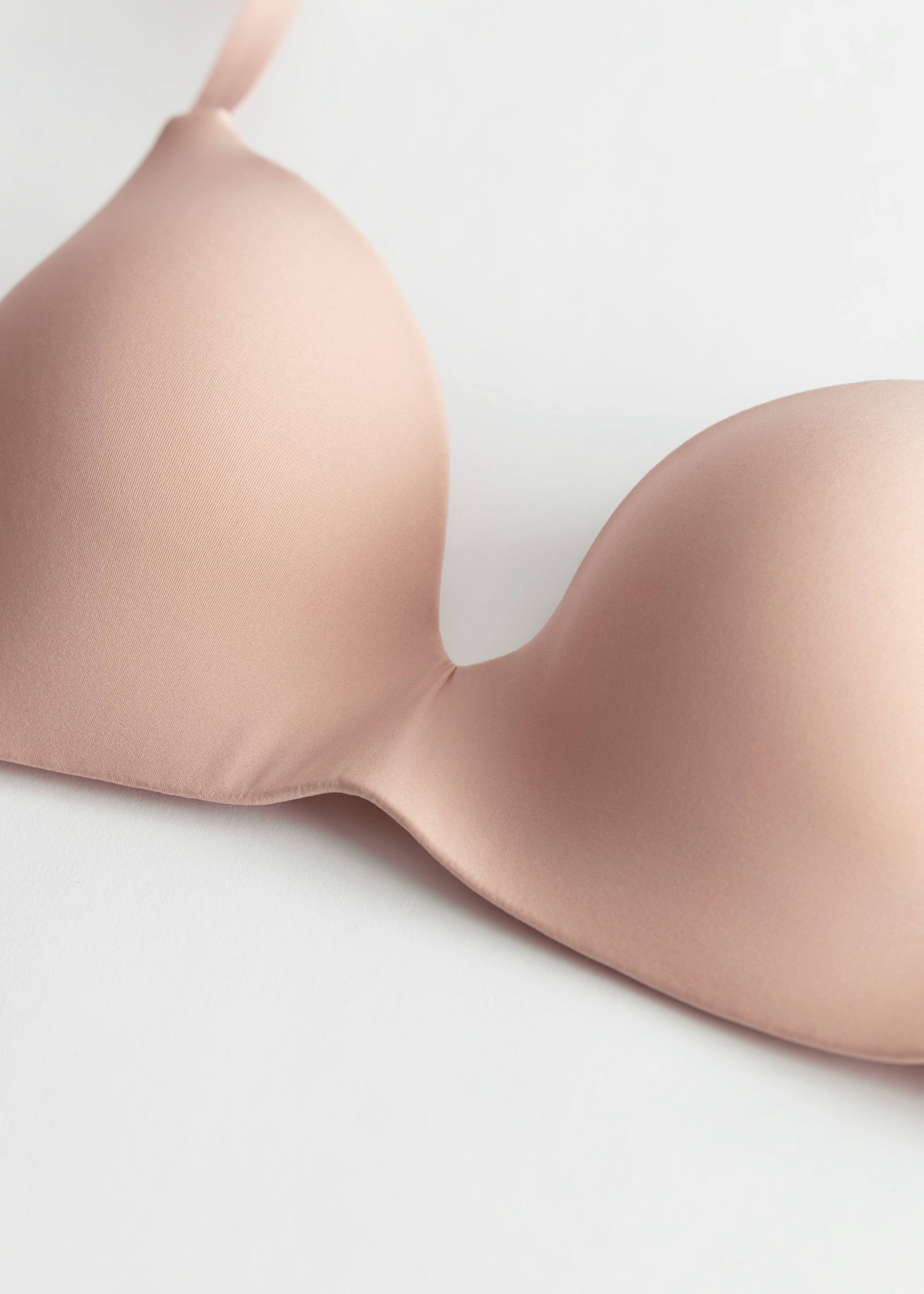 SeamlessTechnicalPaddedBra - Dark Brown - Bodegón