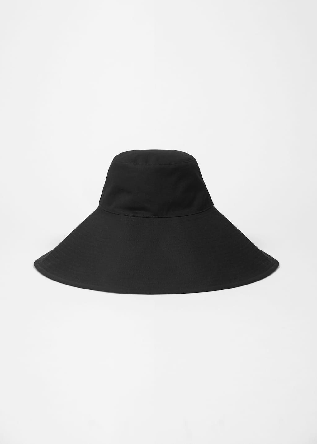 Image of Sombrero para el sol de algodón de ala ancha