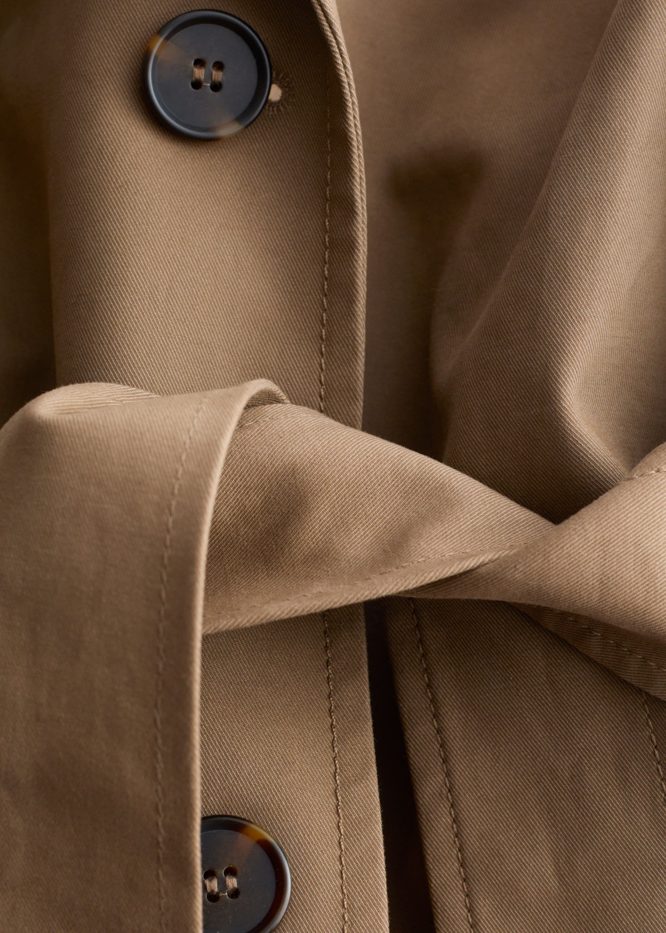 Image of Belted Trench Coat