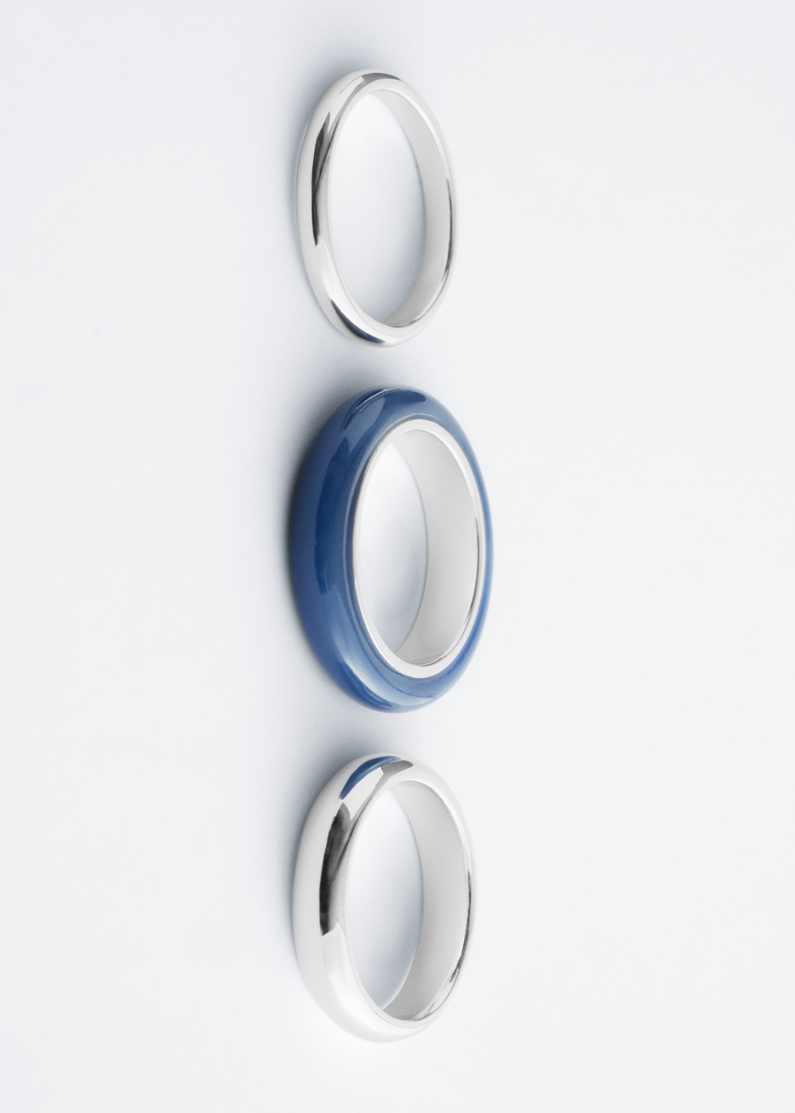 3-Pack Ring Set - Gold/Green - Still Life