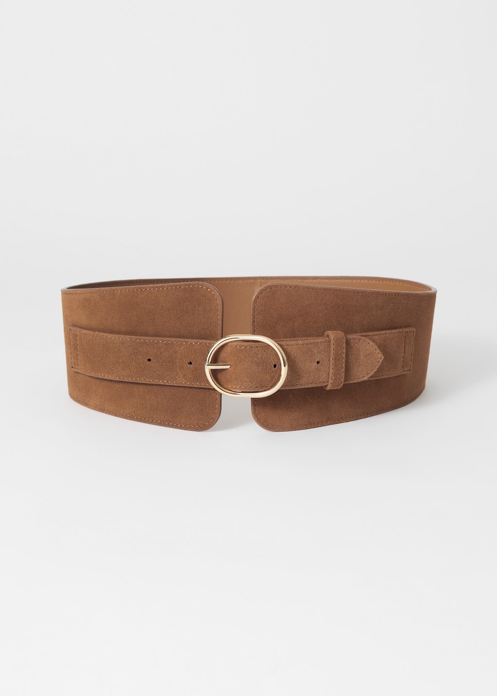 Image of Wide Suede Waist Belt