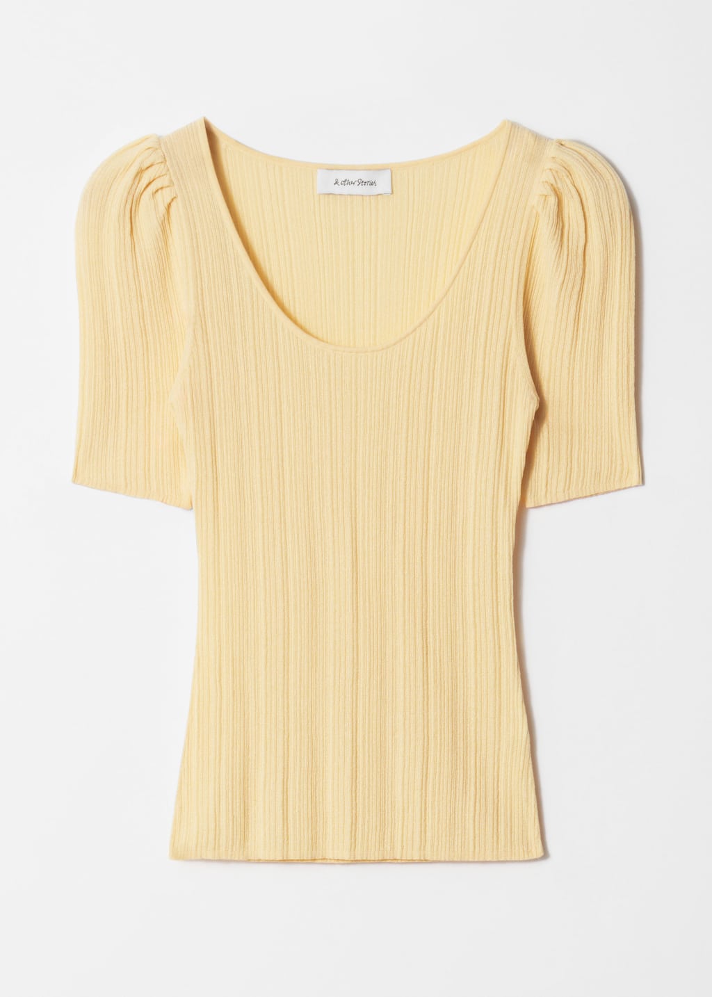 Image of Rib-Knit Top