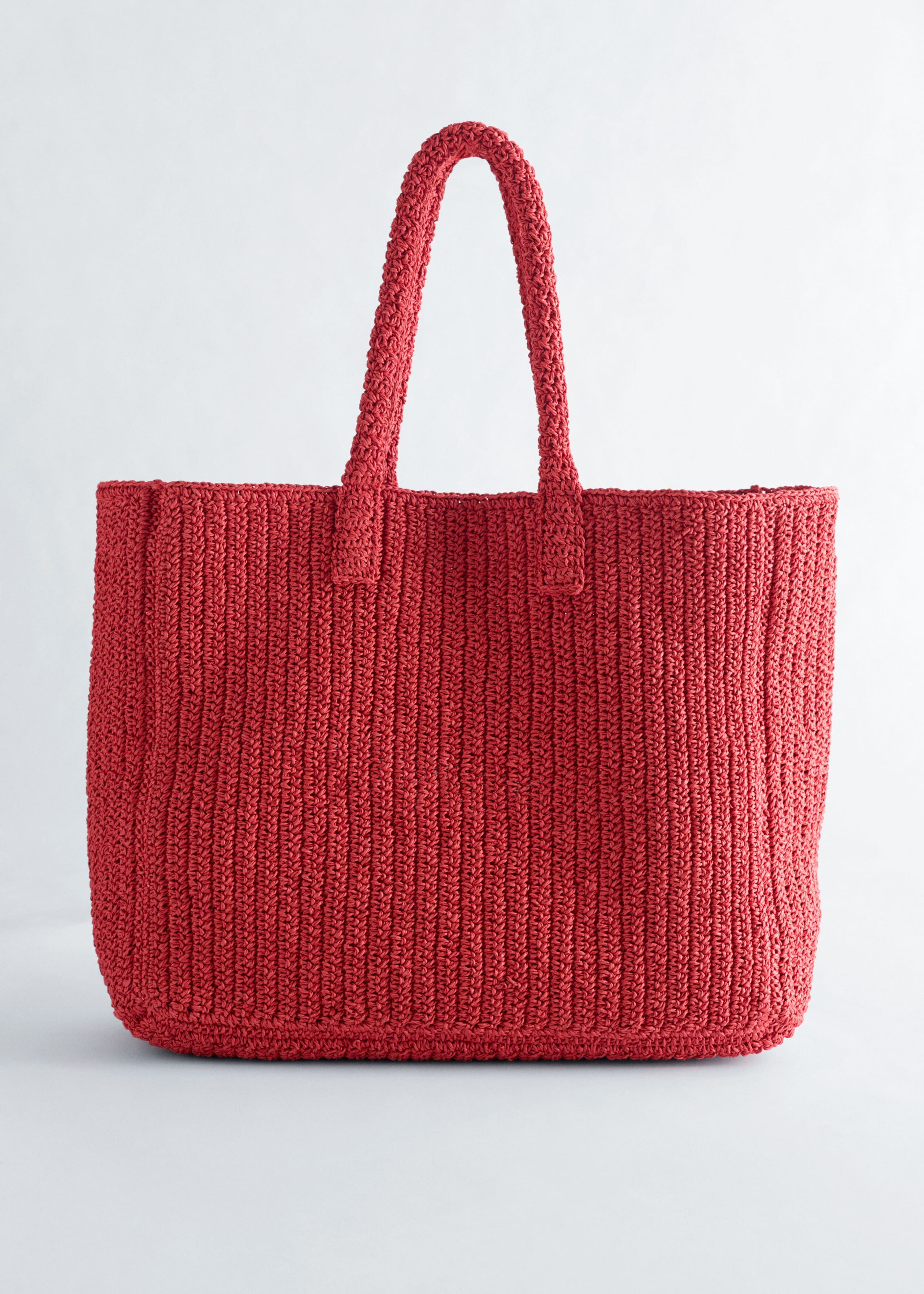 Paper Straw Tote Bag