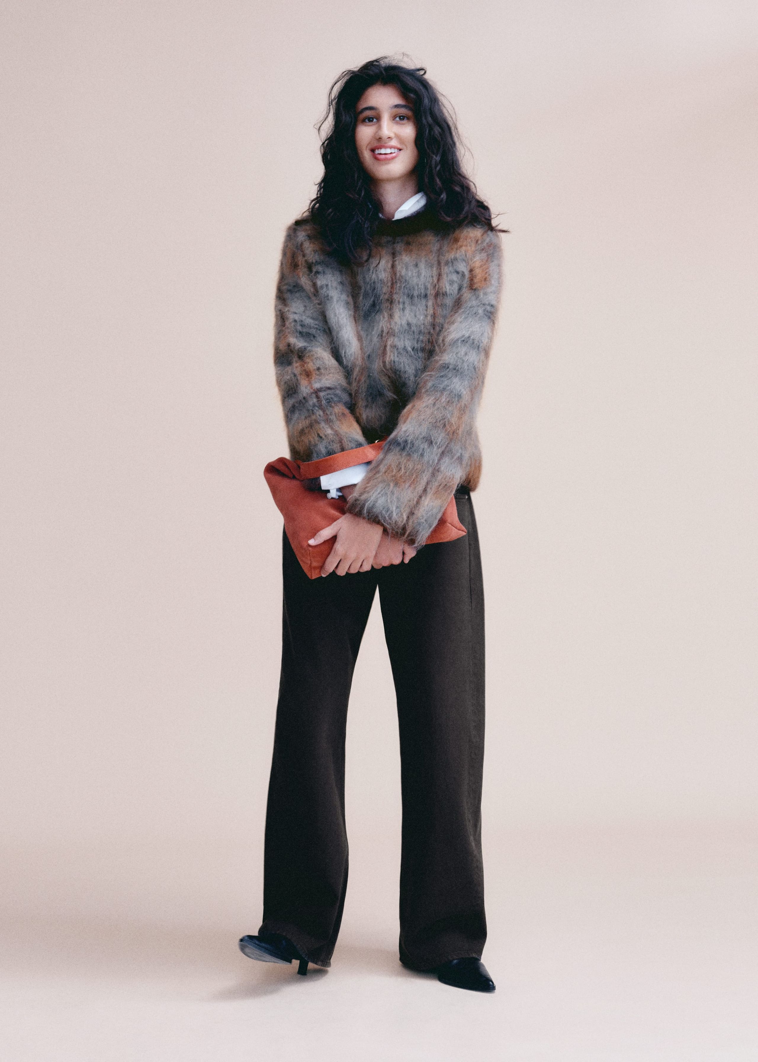 Image of Barrel-Leg Jeans