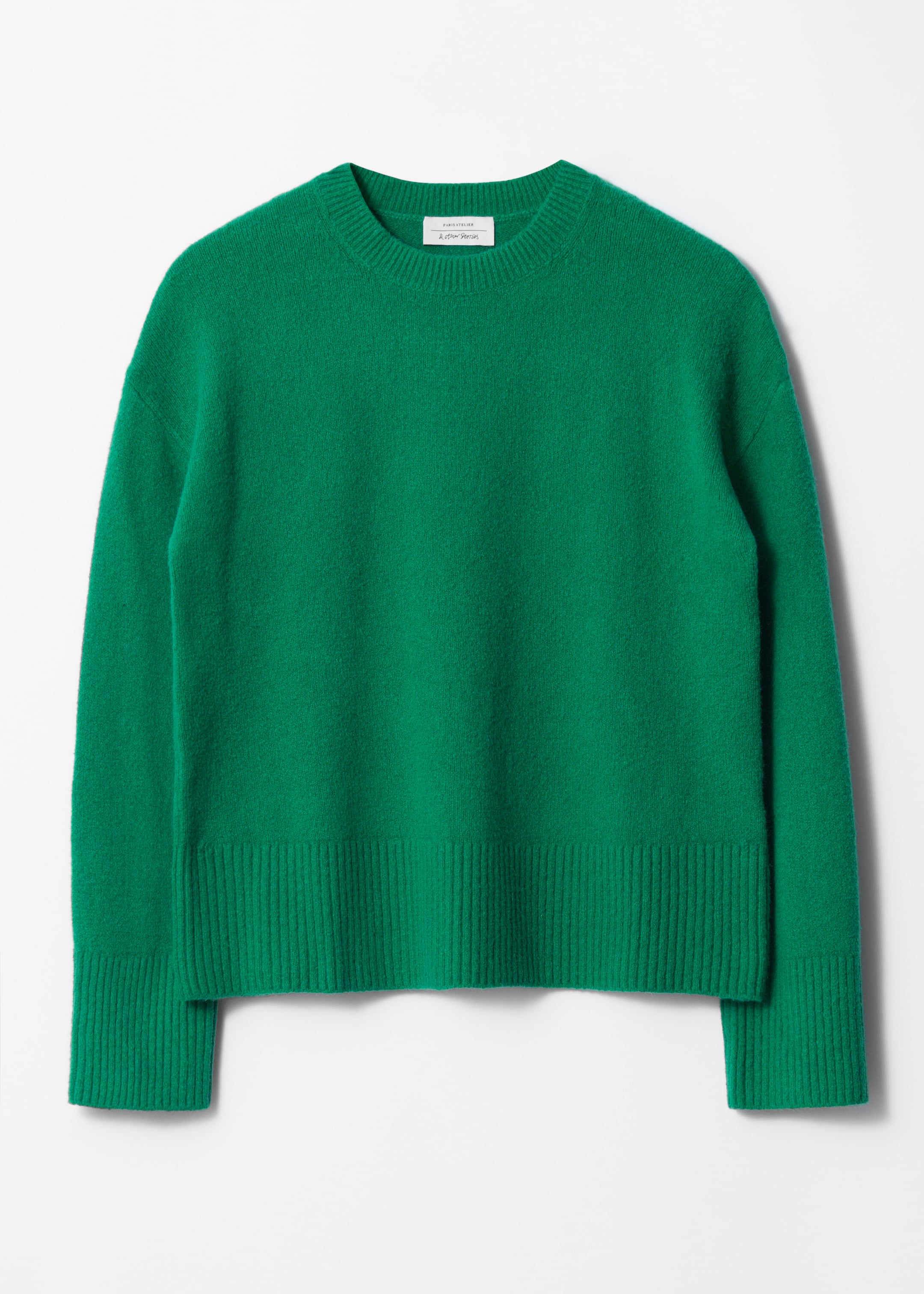 View larger image: Relaxed Knit Jumper - Green - Ladies | H&M GB 1