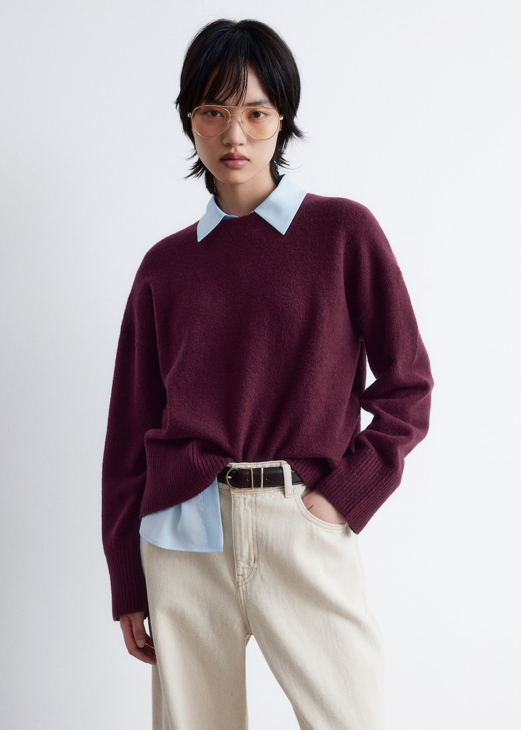 Image of Relaxed Knit Jumper