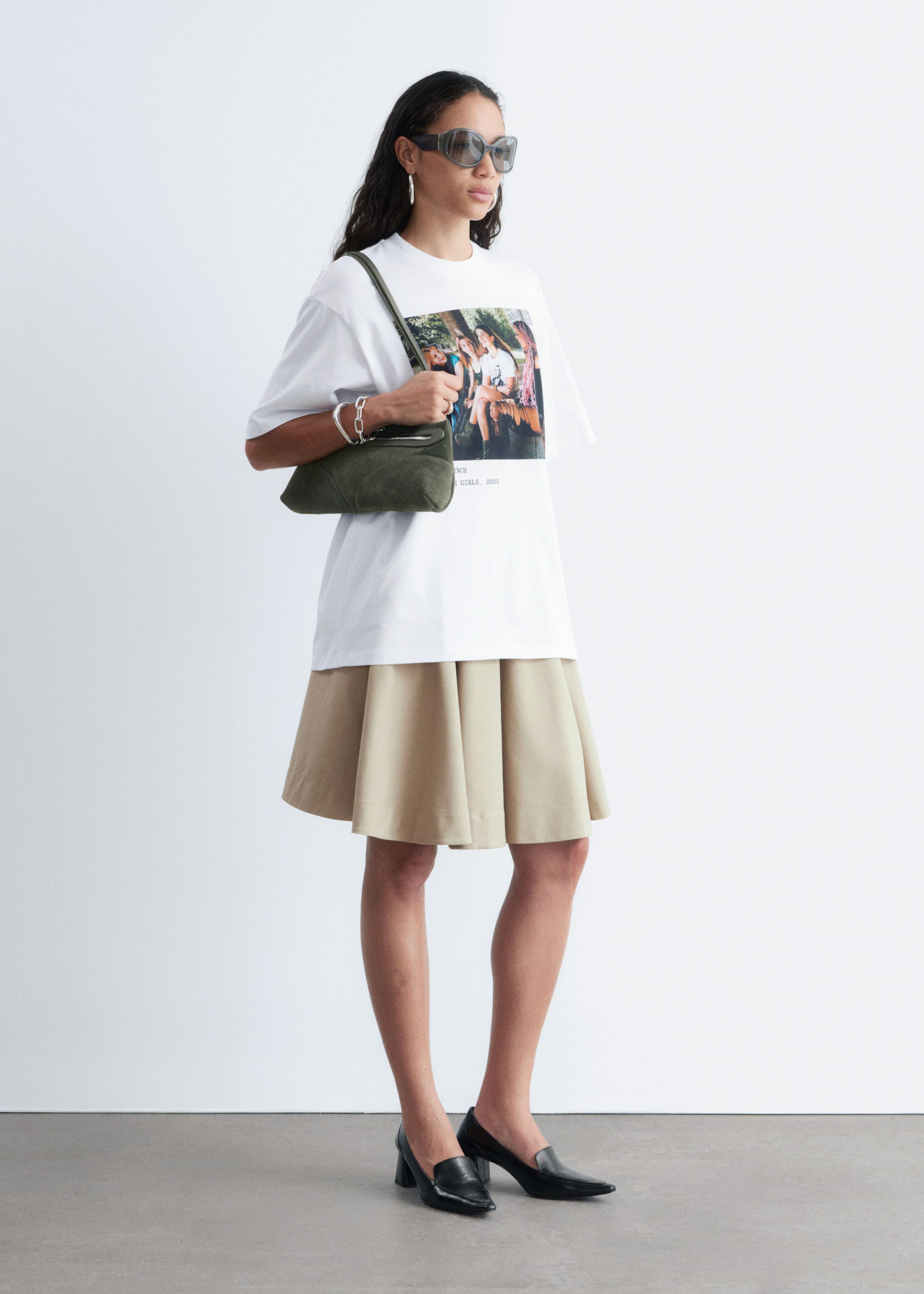 Image of Bedrucktes Oversized-T-Shirt