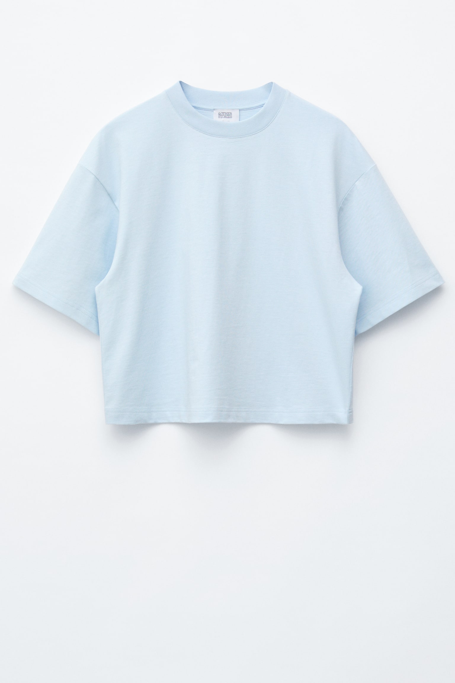 Boxy T-Shirt - Light Blue/Yellow/Black/Red/Grey/White/Brown - 2
