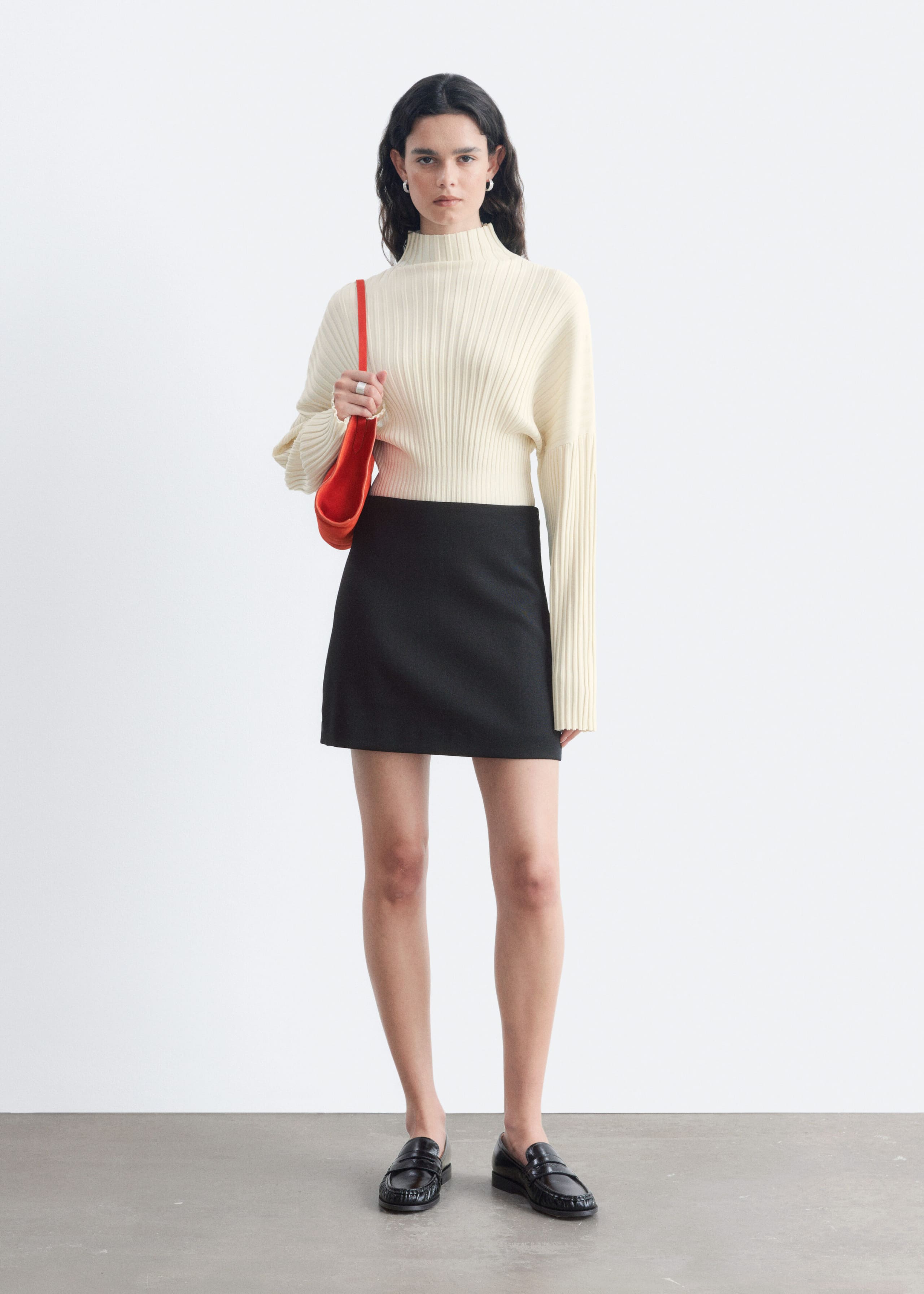 Mini Skirt - Black - Lookbook