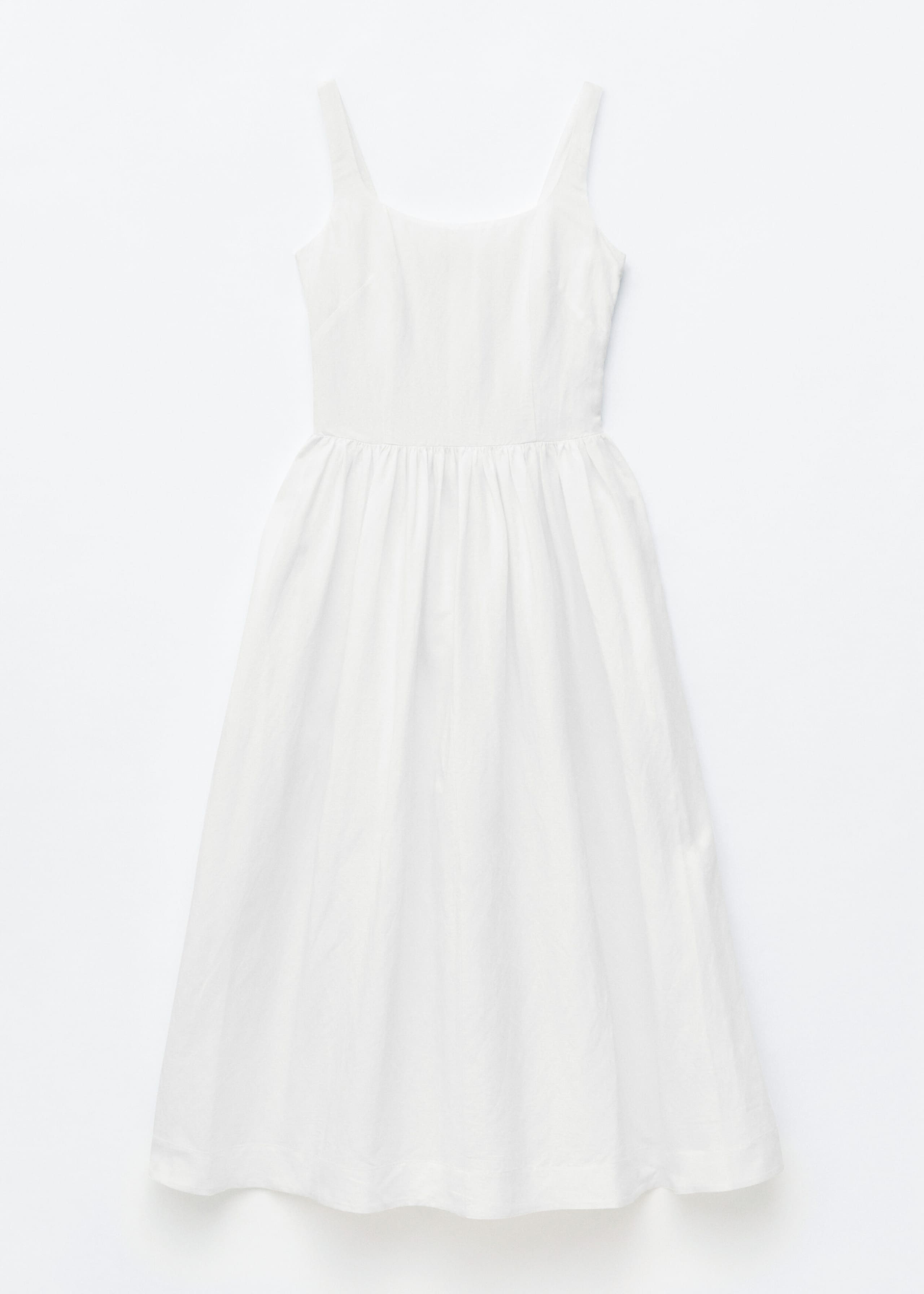 Image of Fit-and-Flare Midi Dress
