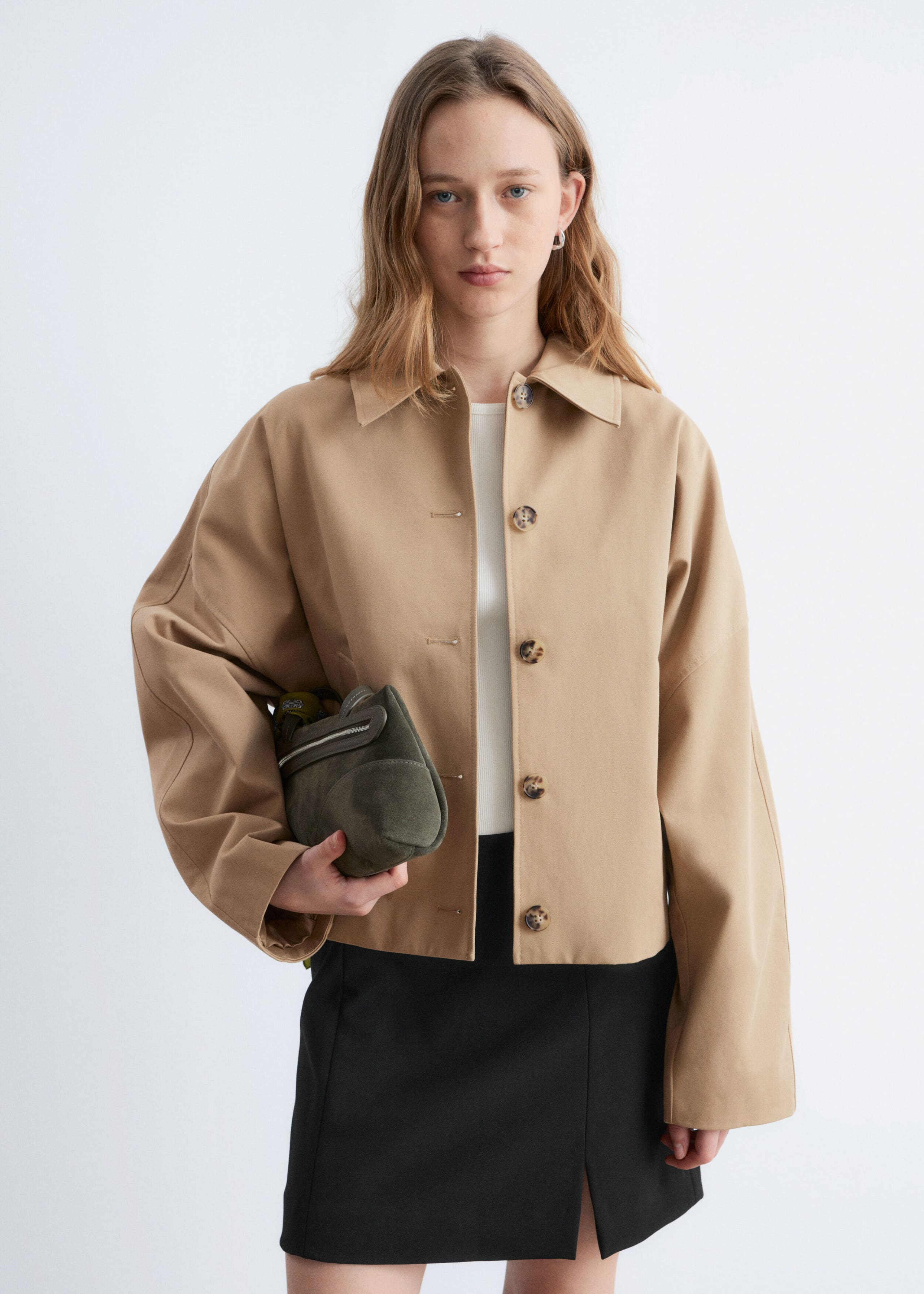 Image of Minifalda de cintura alta