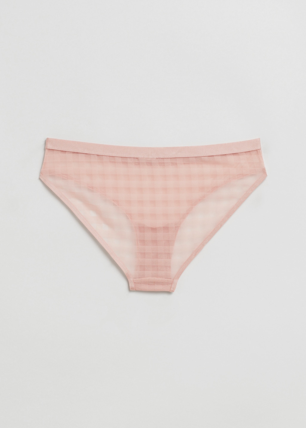 Culotte transparente à carreaux - Beige - Still Life