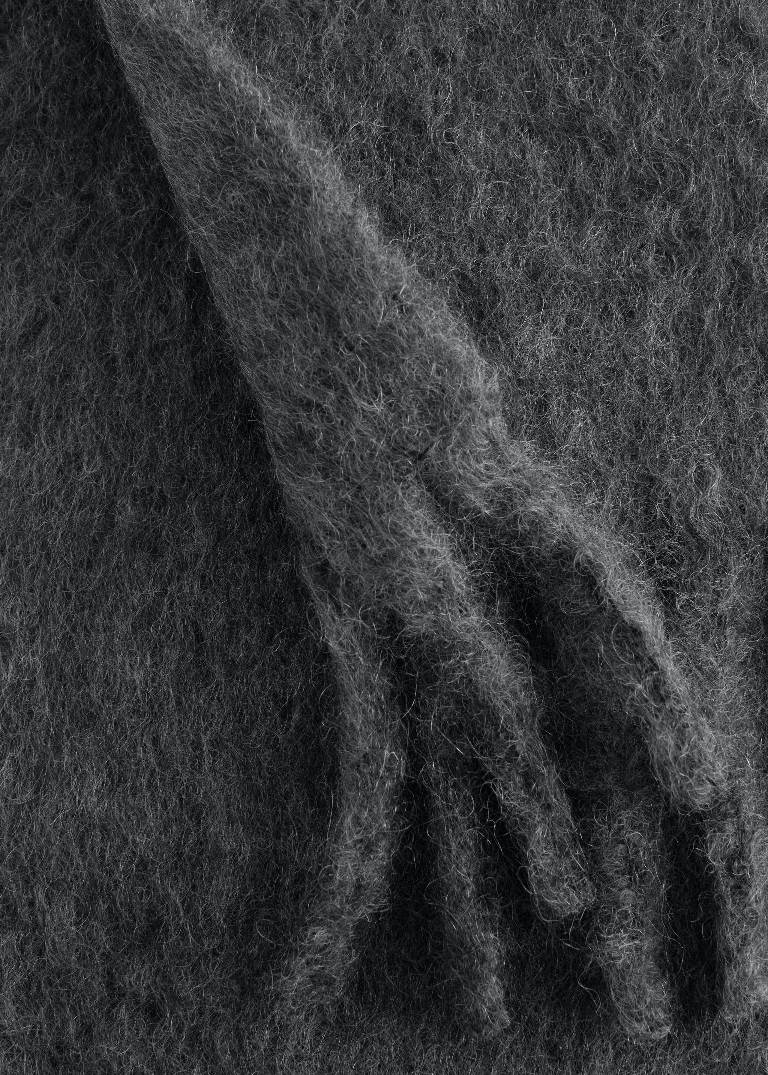 Image of Large Mohair-Blend Scarf