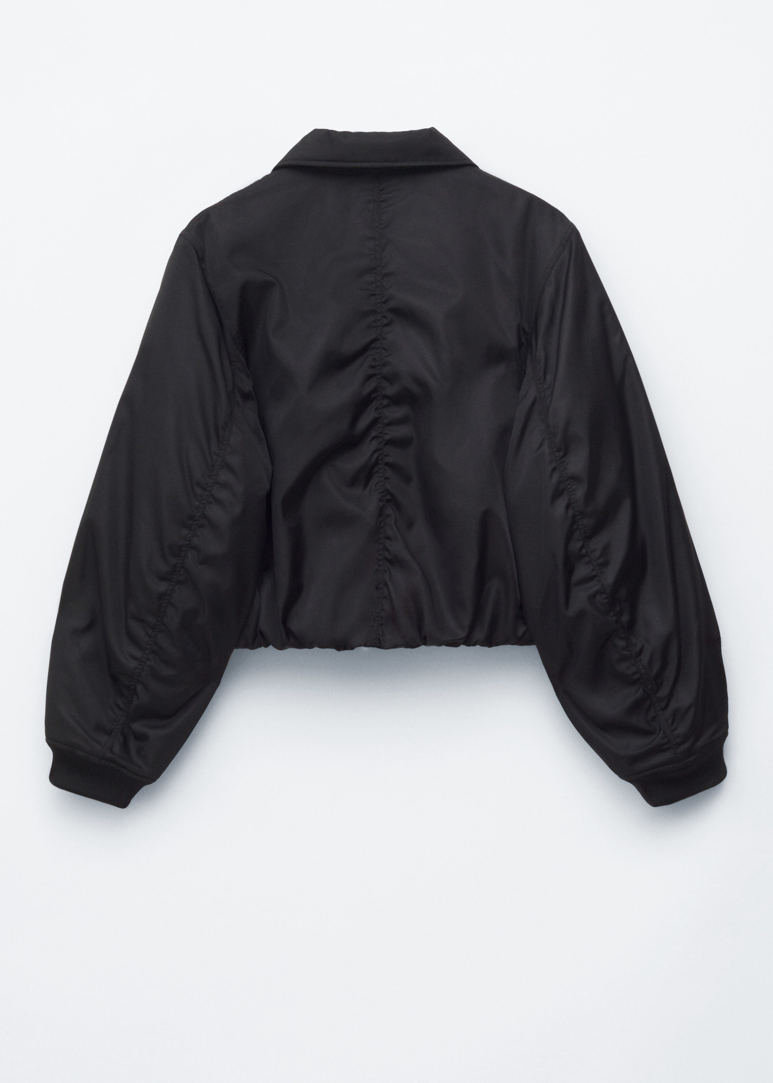 ジャケット・アウター Cropped Wool Bomber Jacket Womens Wool Bomber Jacket Snap Button Varsity Crop Jakcets Fashion