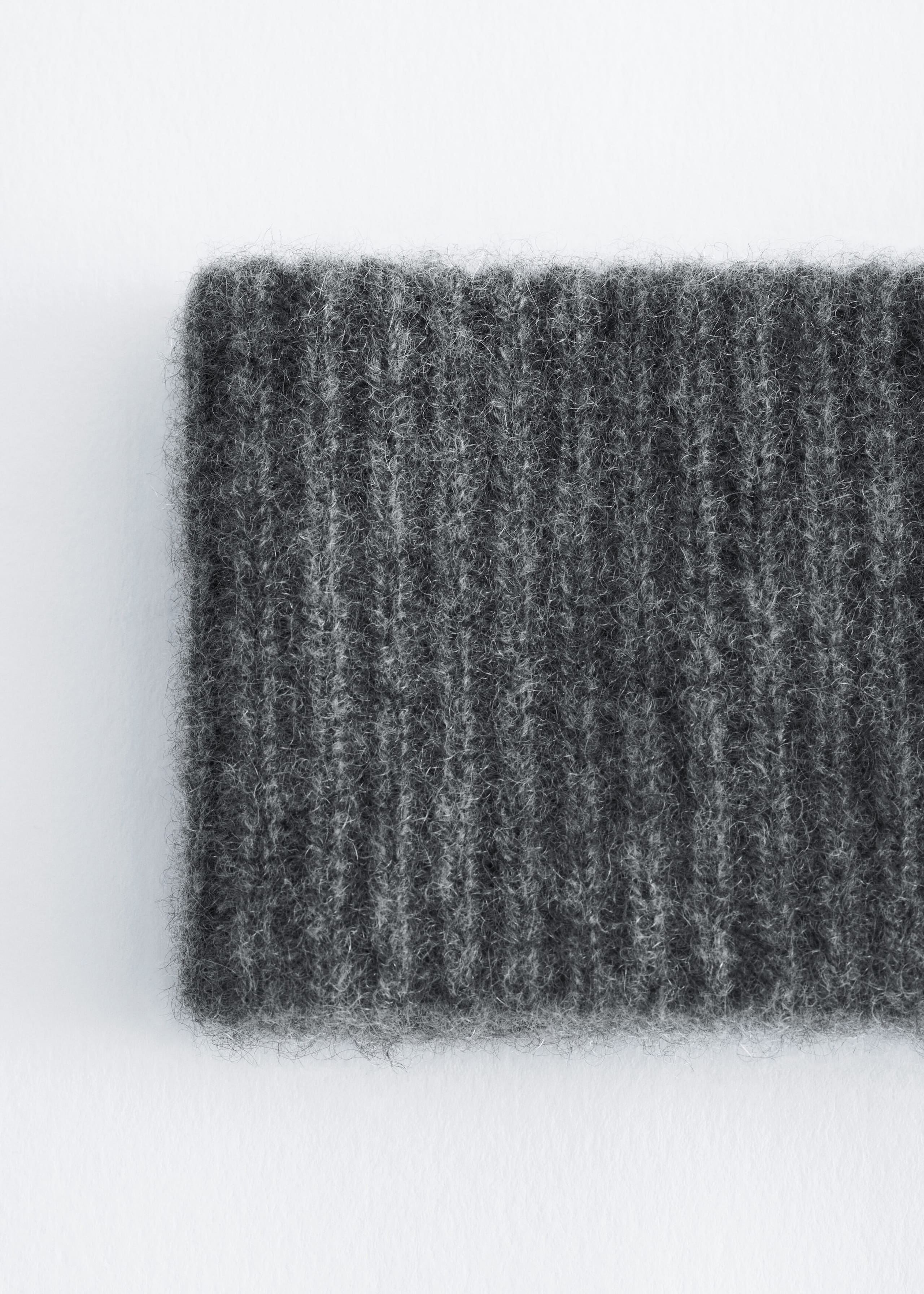 Cashmere Ribbed Headband - {{variantName}} - Descriptive Detail