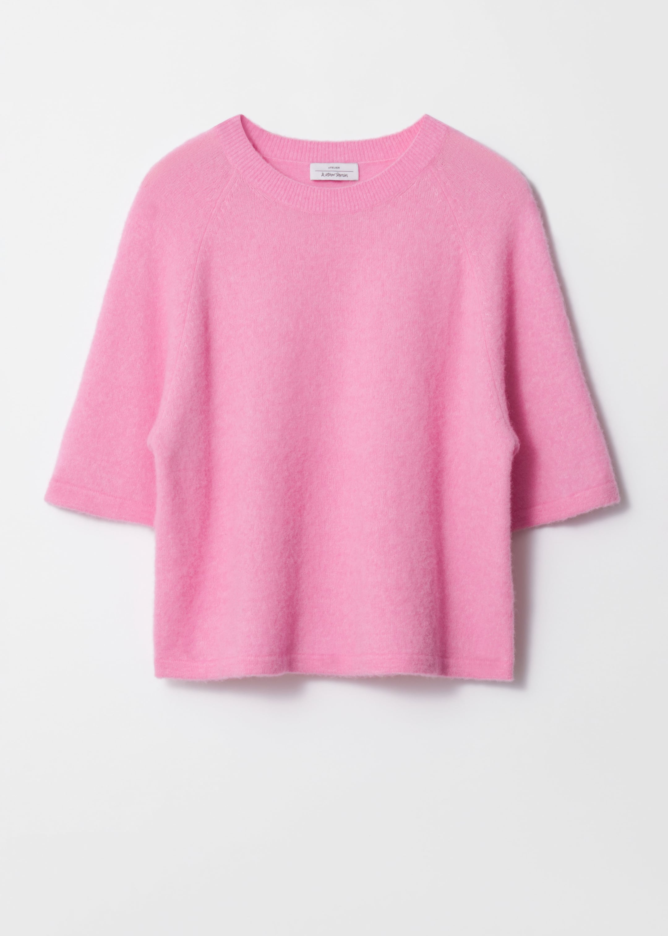 Grösseres Bild ansehen: Strickoberteil aus Alpaka-Mix - Zartes Rosa - DAMEN | H&M CH 1