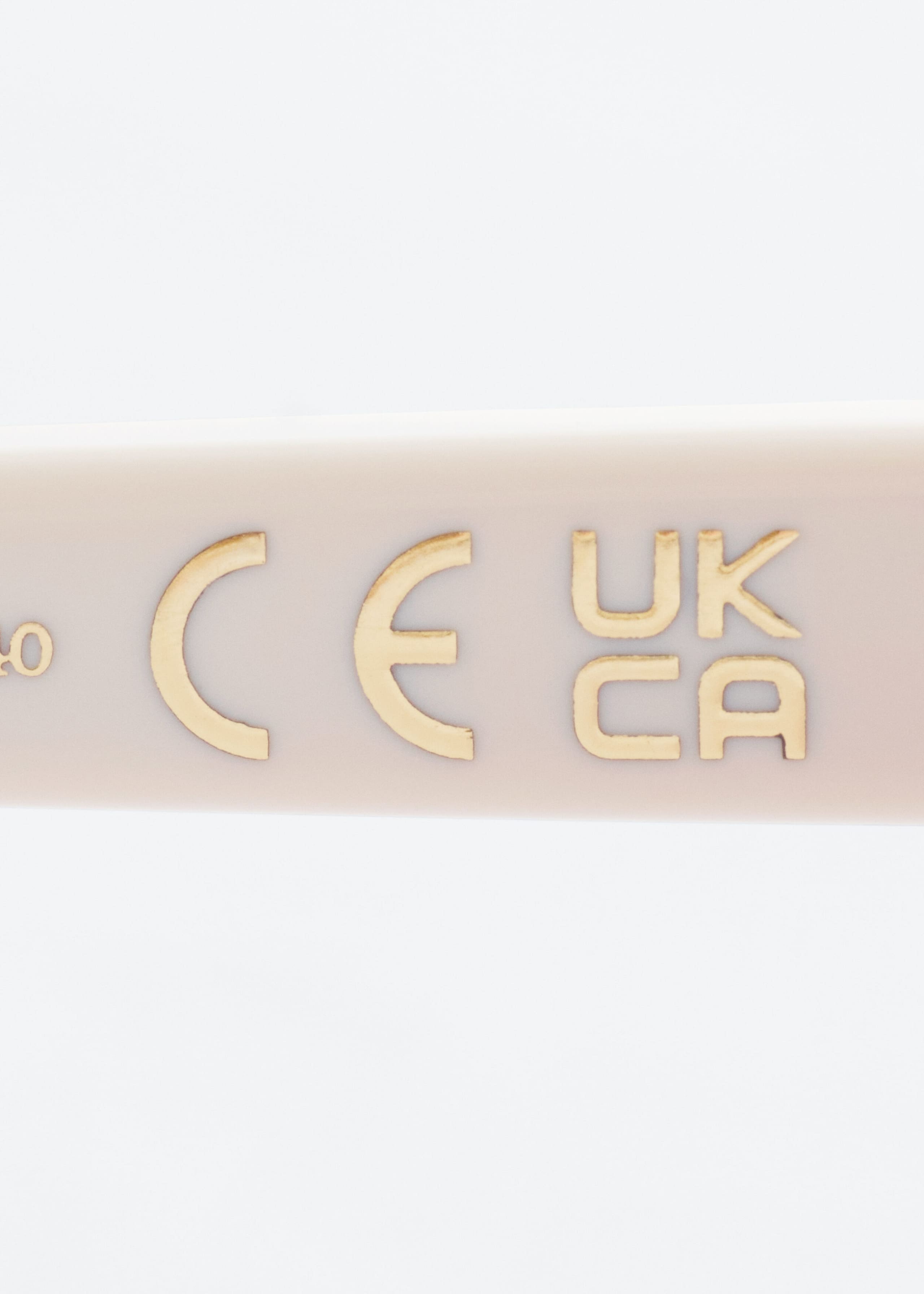 Image of Ovale Cat-Eye-Sonnenbrille