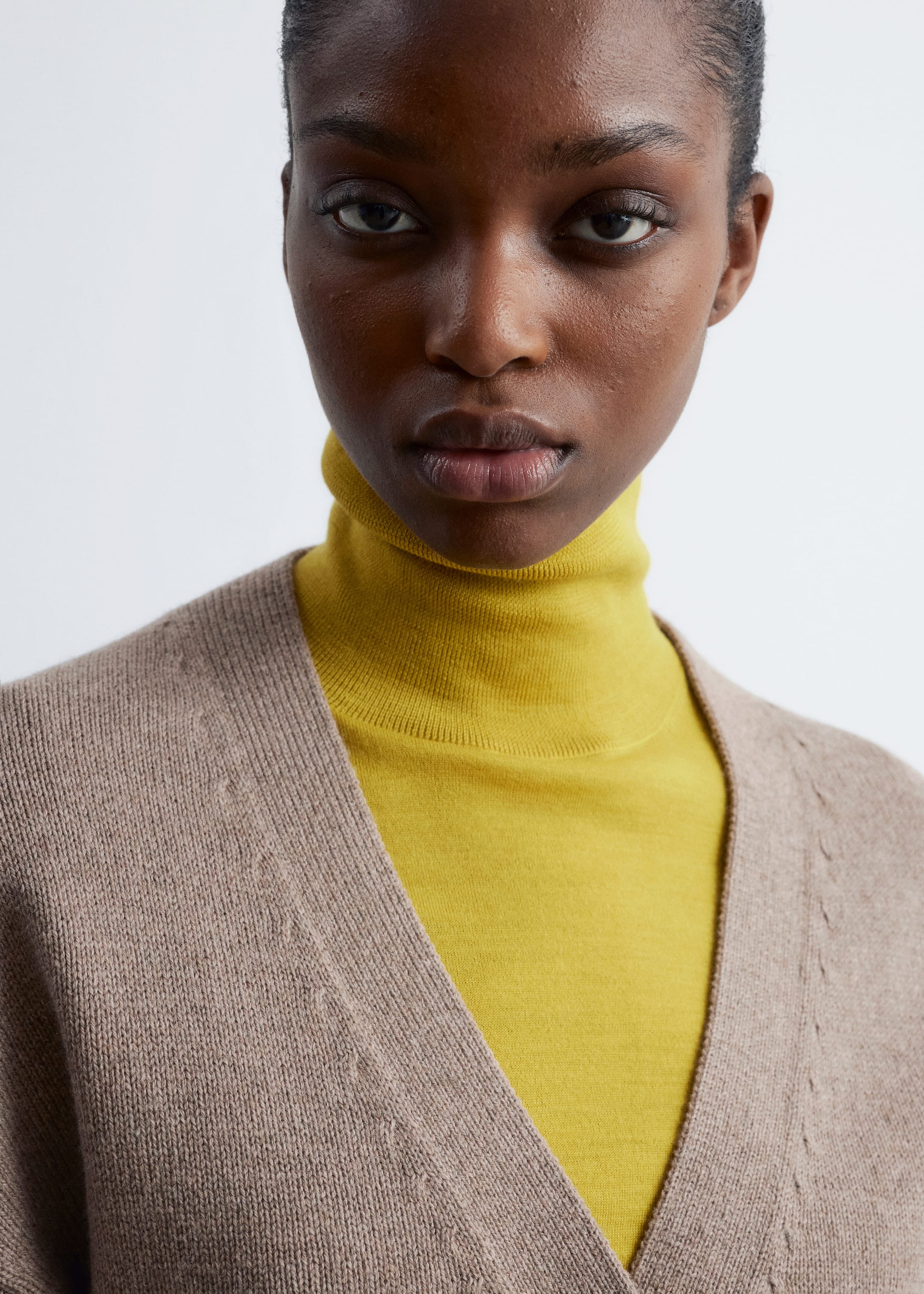 Ver imagem maior: Cardigan de malha afunilado - Toupeira - SENHORA | H&M PT 2