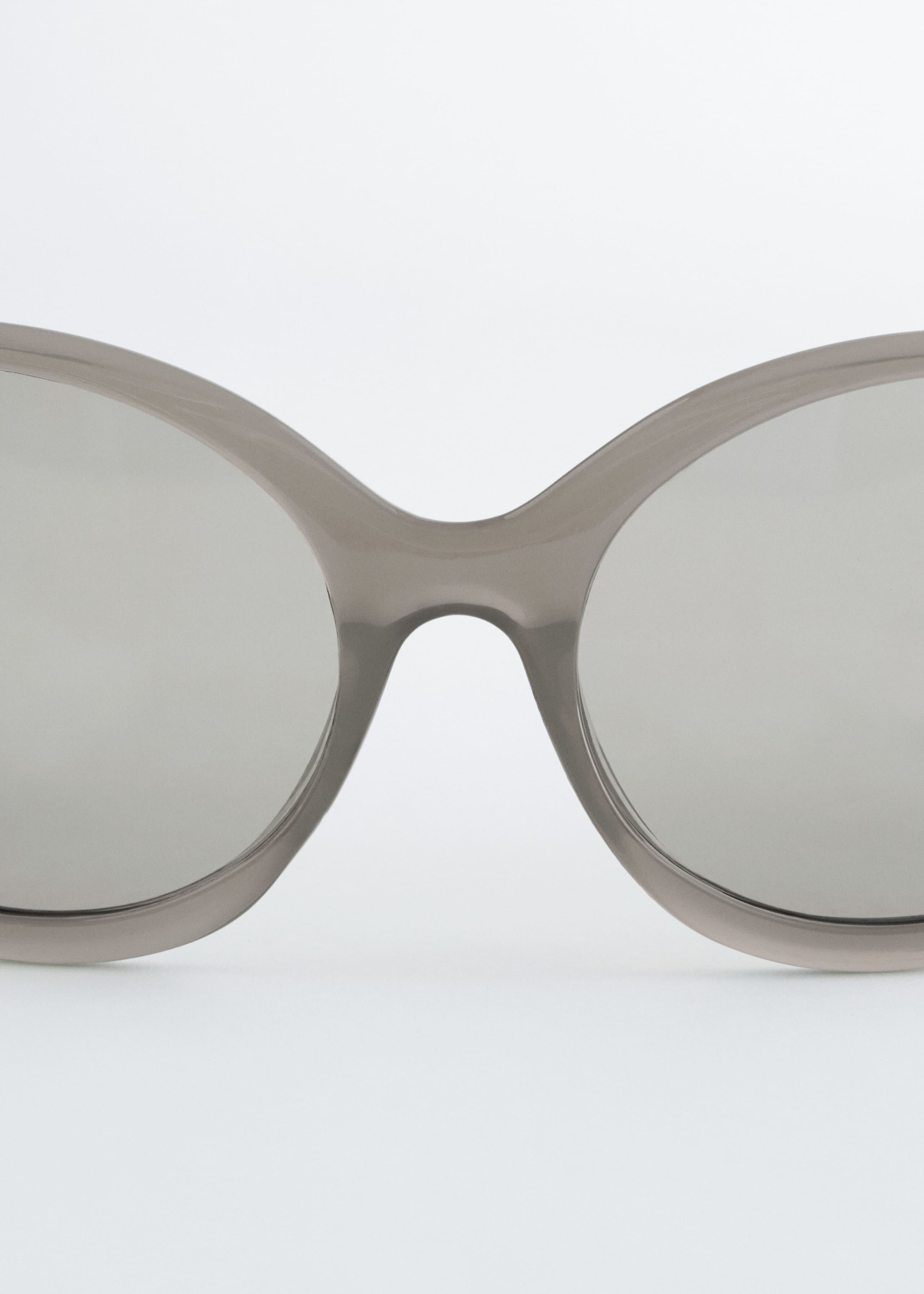 Oversized Oval Frame Sunglasses - Dusty Pink - Still Life
