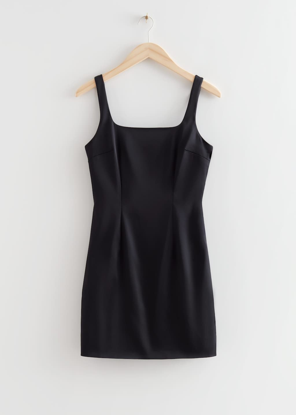 Fitted Tank Mini Dress - Black - Still Life