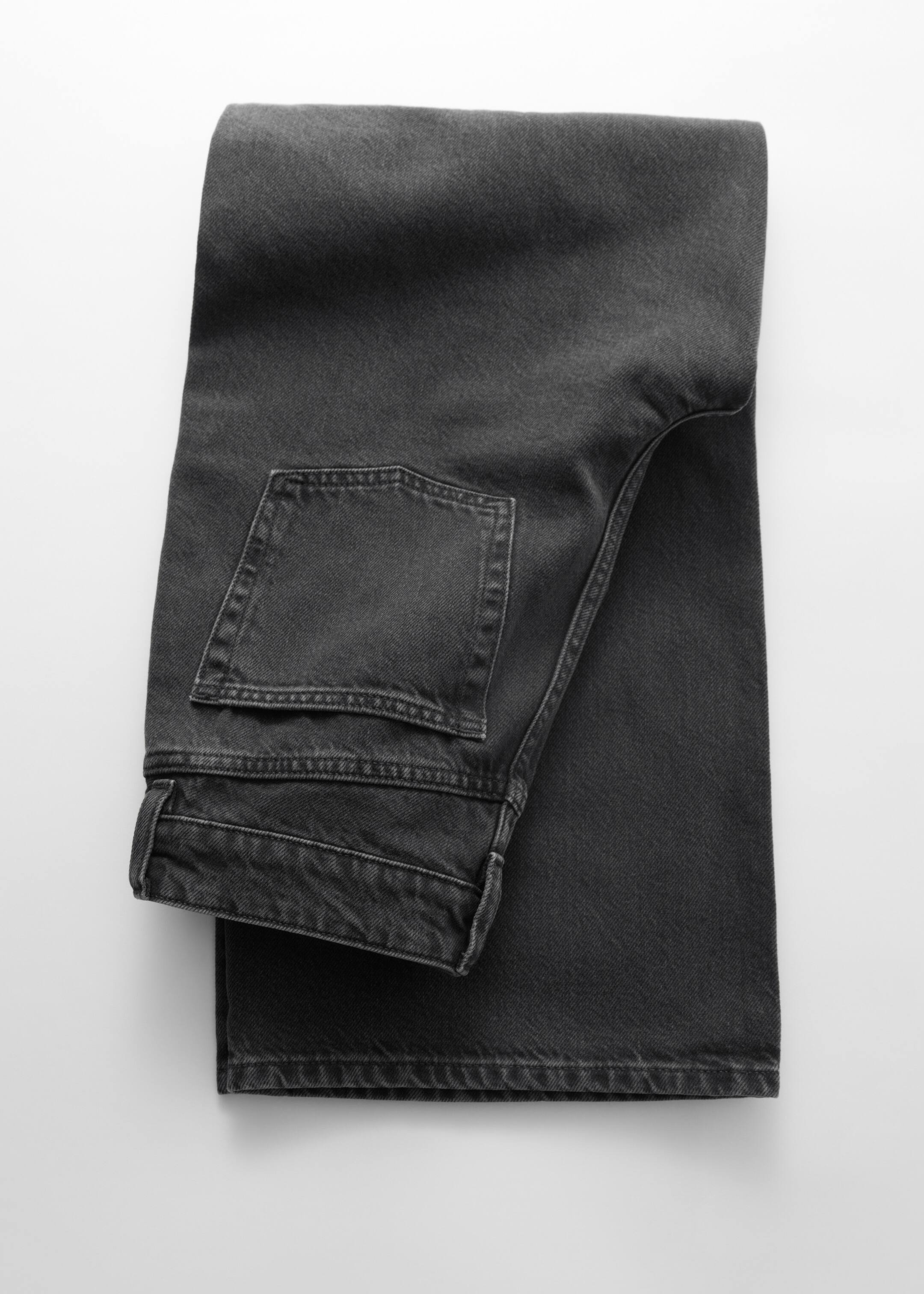 Se større billede: Relaxed Wide-Leg Jeans - Sort - DAME | H&M DK 3