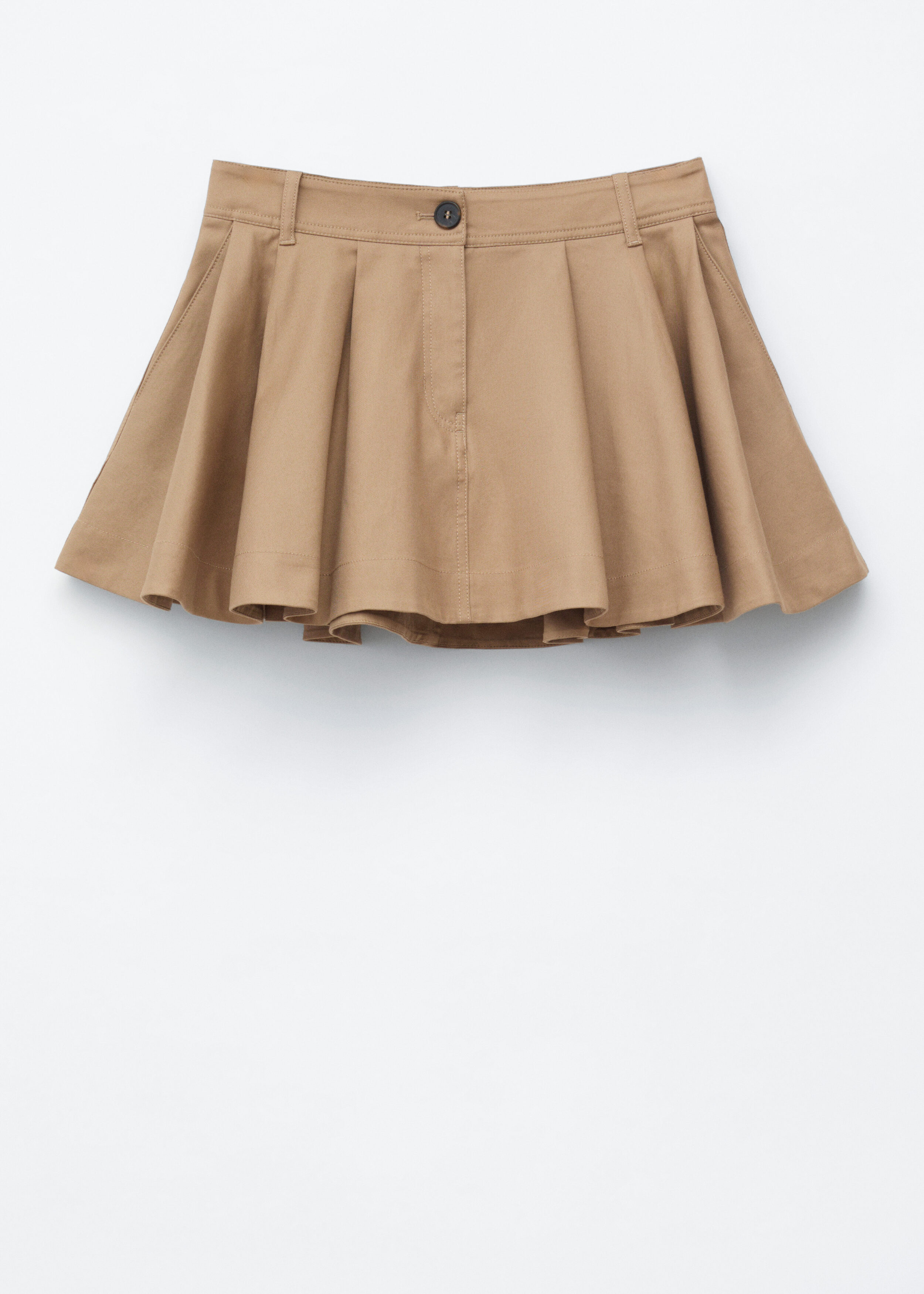 Pleated Mini Skirt