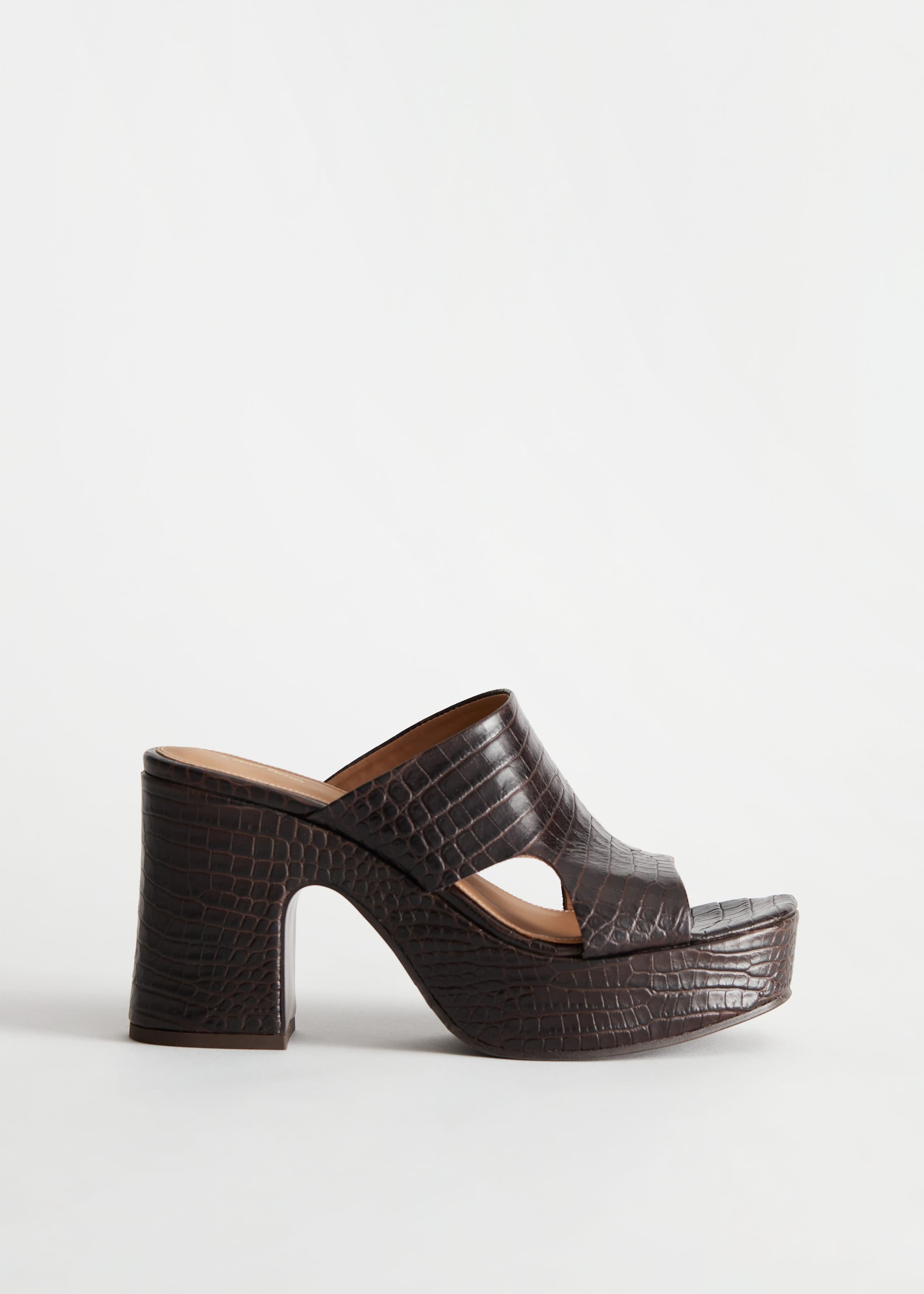 Image of BlockHeeledPlatformSandals