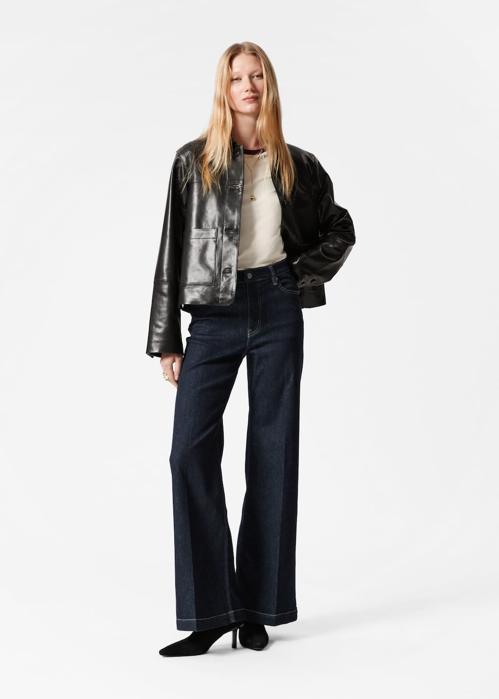 Image of Chaqueta con bolsillo de parche