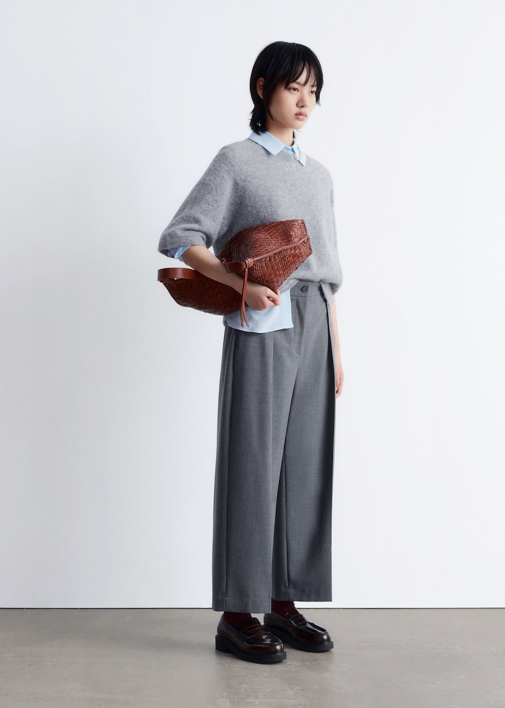 Image of Alpaca-Blend Knitted Top