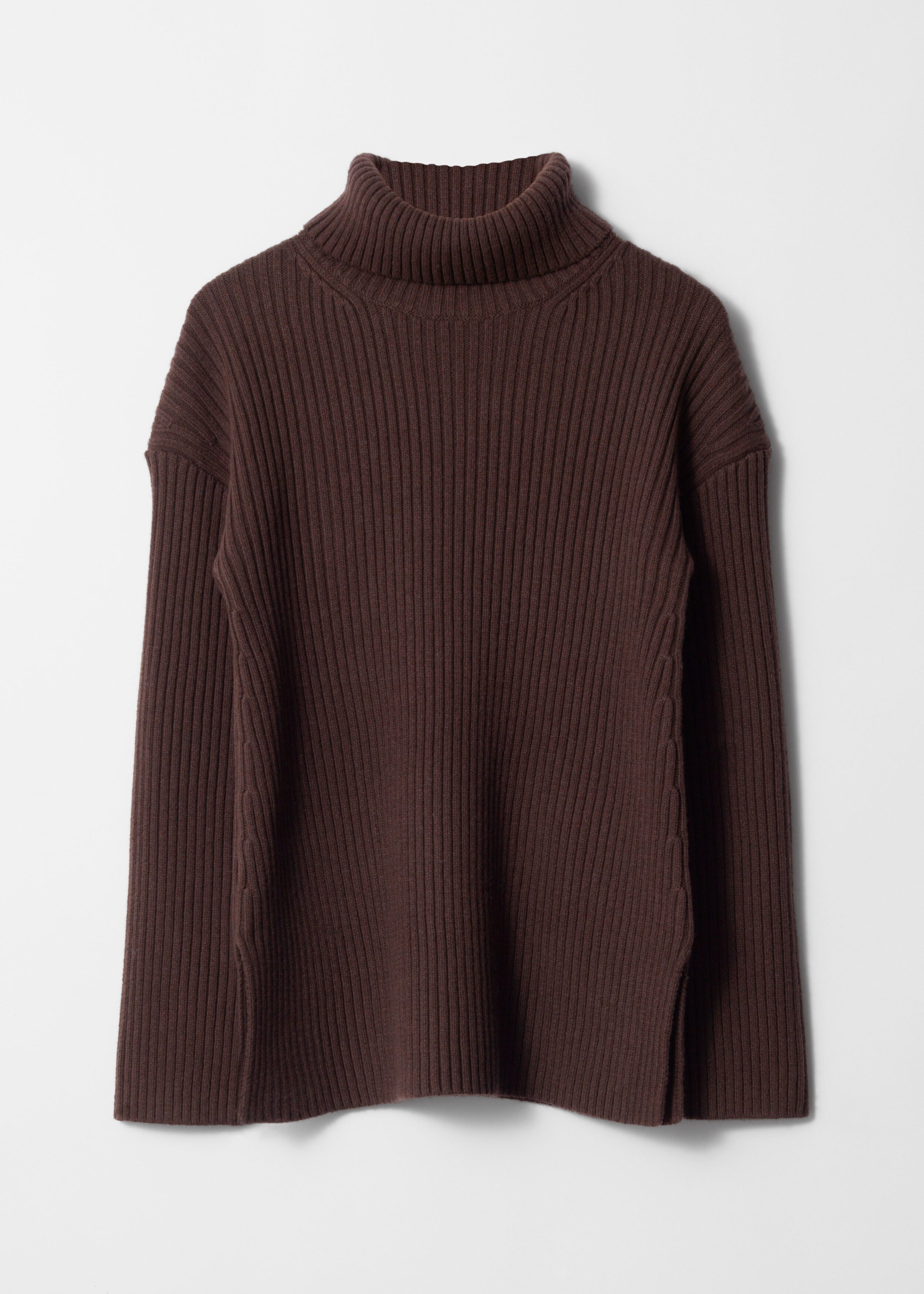 Turtleneck Wool-Knit Jumper